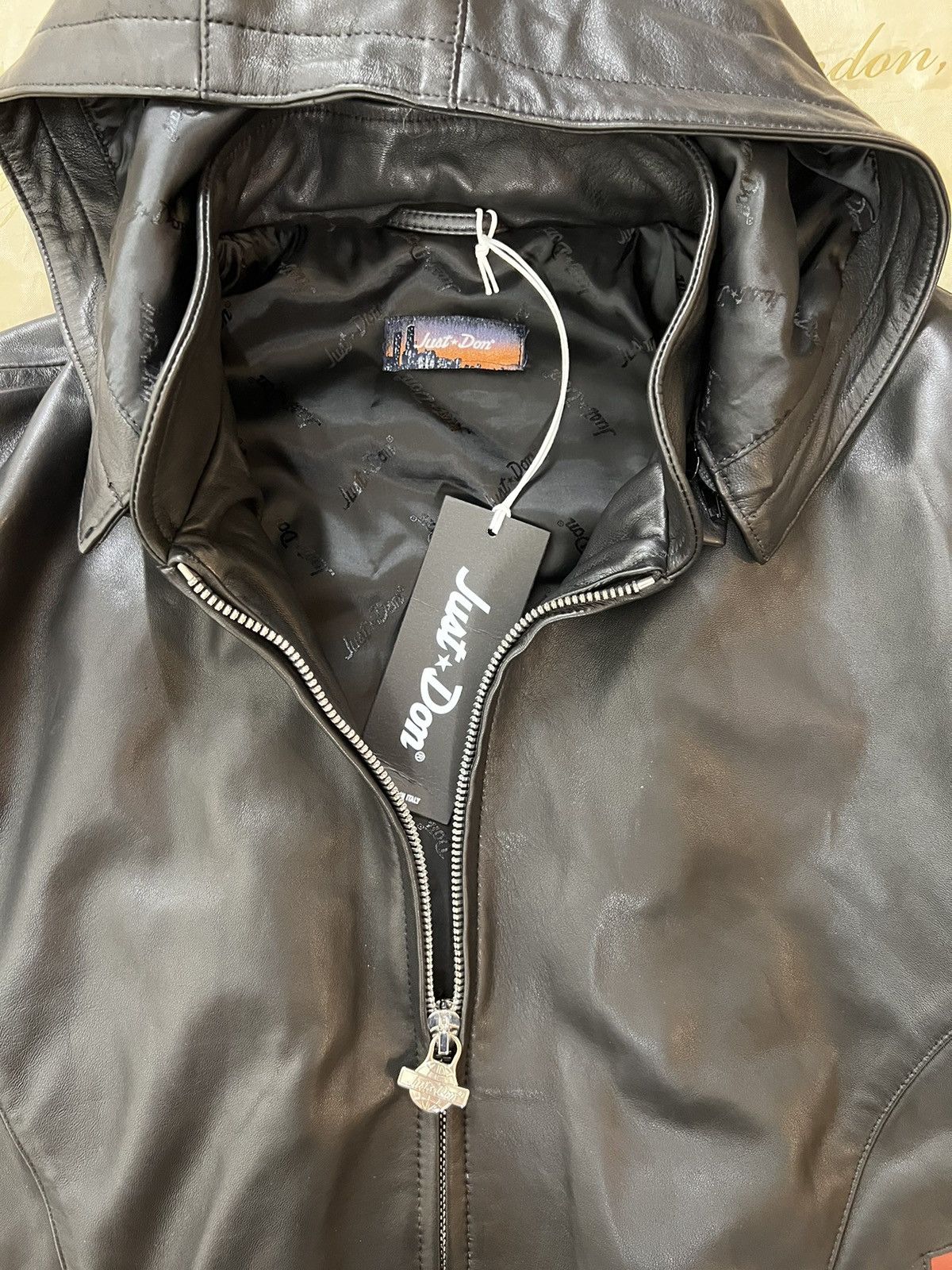 Just Don Just Don New York basketball leather jacket size L Size US L / EU 52-54 / 3 - 3 Thumbnail
