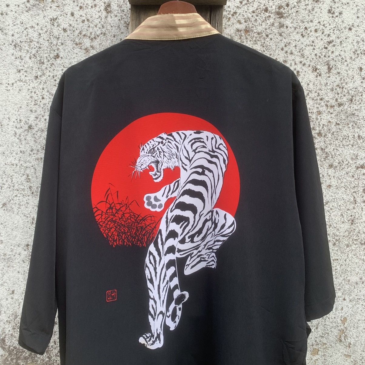 Japanese Brand × Komono JAPANESE TRADITIONAL SANJURO TIGER KIMONO JAPAN SHORT JACKET Size US L / EU 52-54 / 3 - 2 Thumbnail