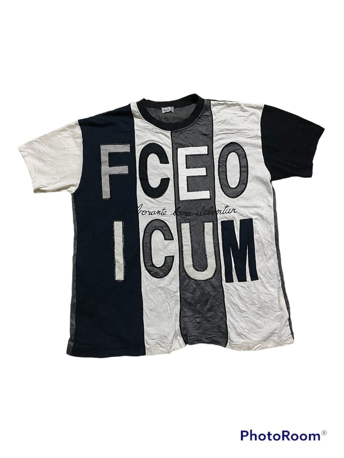 Japanese Brand Ficce Full Print Embroidery T Shirt Size US L / EU 52-54 / 3 - 1 Thumbnail