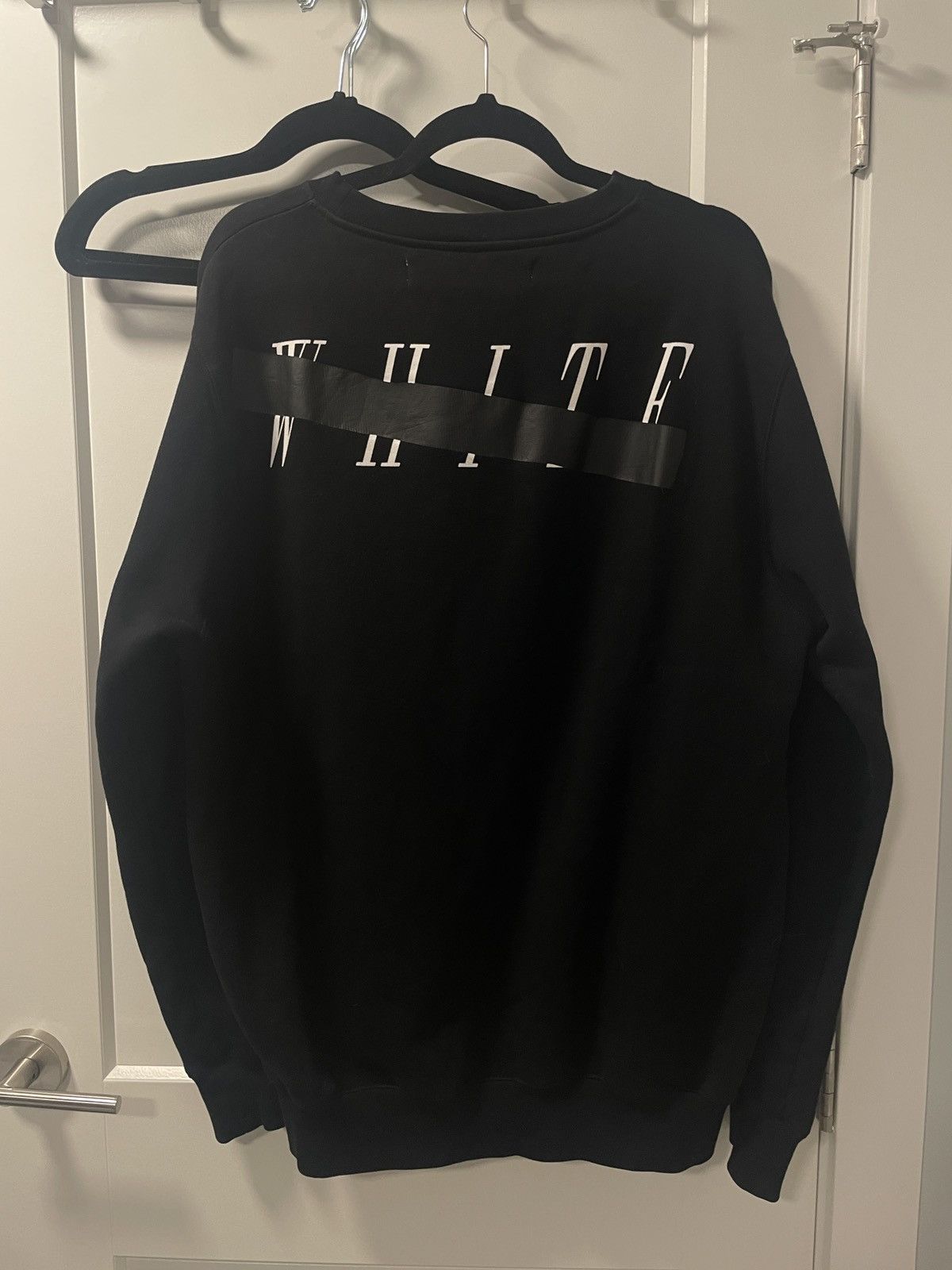 Off-White OFF-WHITE S/S2017 Mirror Skeleton Crewneck Size US M / EU 48-50 / 2 - 3 Thumbnail