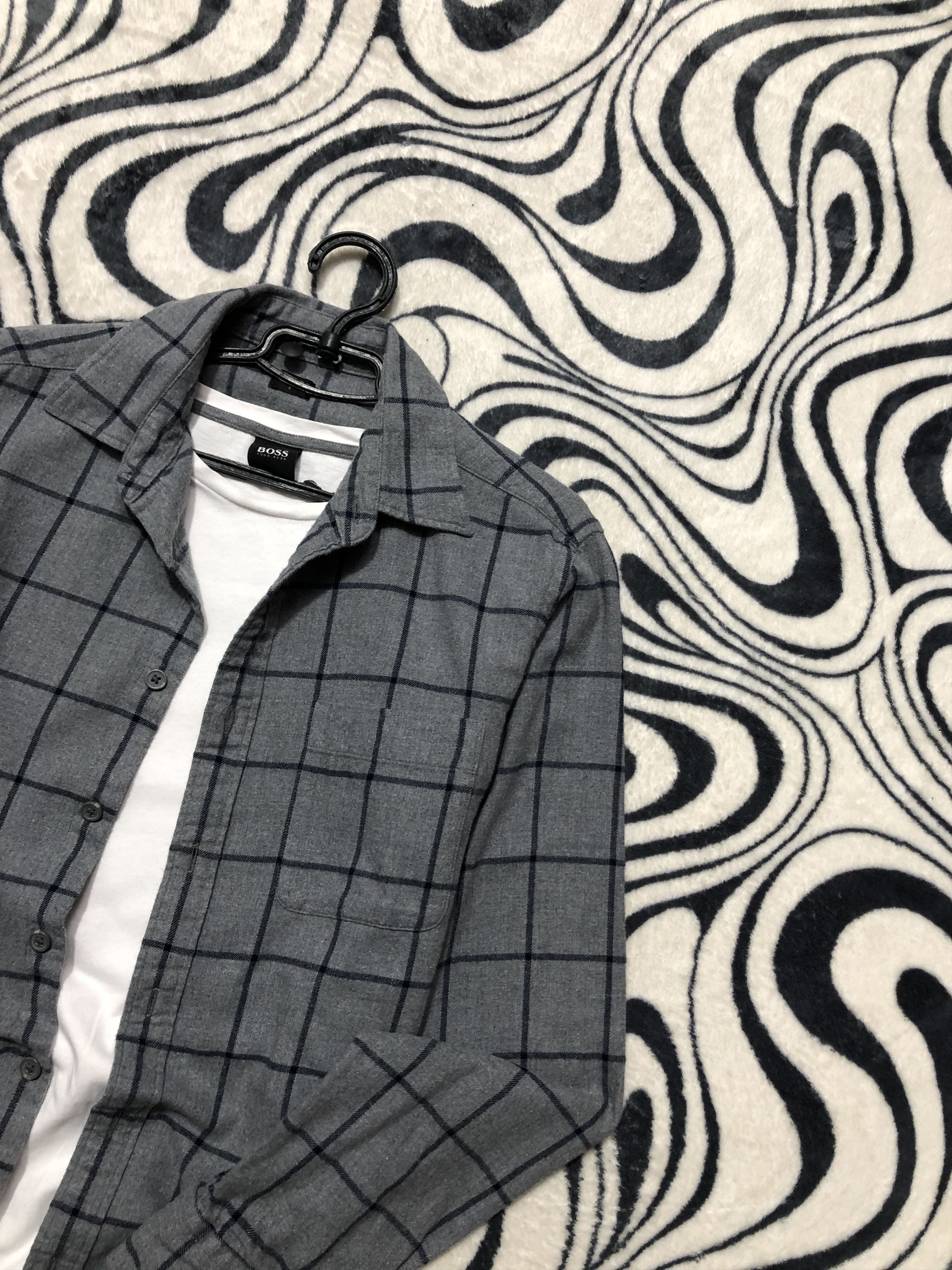 Flannel Uniqlo Mens Flannel Shirt Travis Style Size US M / EU 48-50 / 2 - 2 Thumbnail