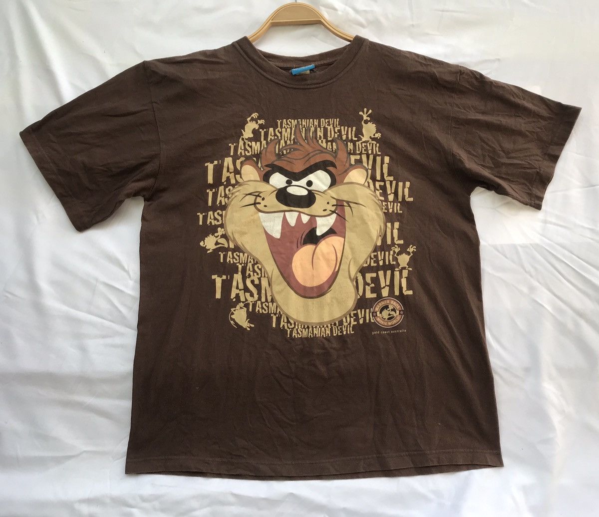 Cartoon Network Vintage Tasmanian devil overprint Size US L / EU 52-54 / 3 - 1 Thumbnail