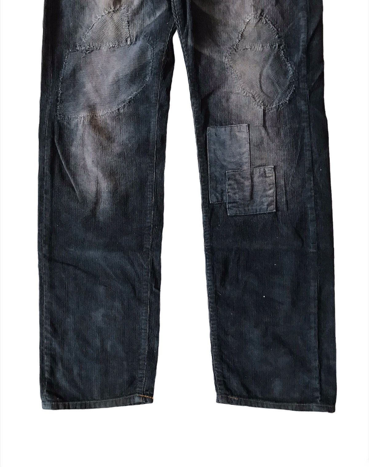 Beauty Beast × Japanese Brand × Tete Homme JAPANESE BRAND RESCUE SQUAD PATCHWORK CORDUROY TROUSER PANTS Size US 32 / EU 48 - 3 Thumbnail