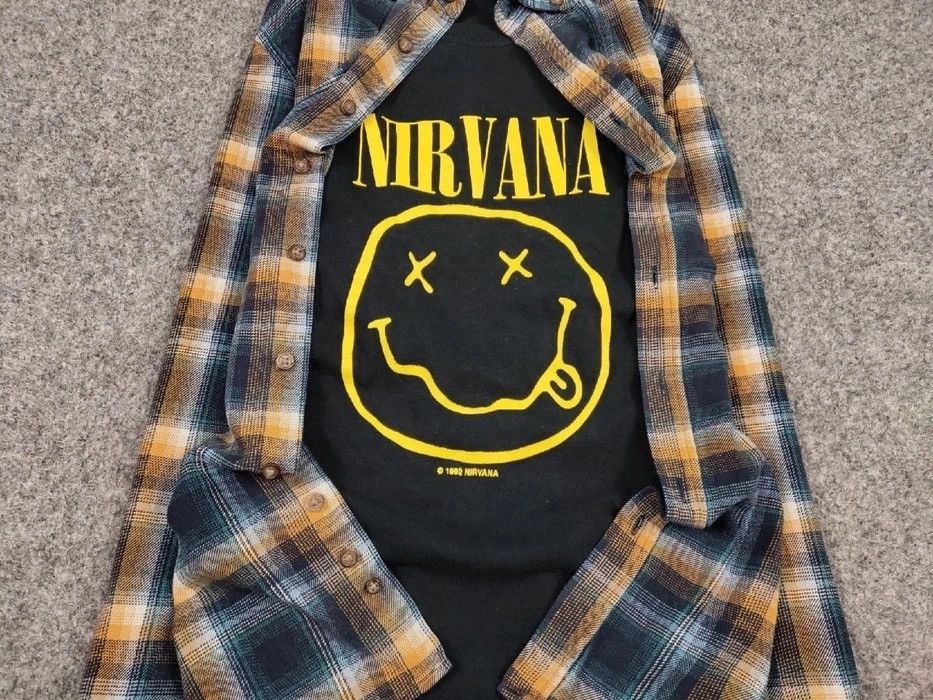 Flannel Vintage Flannel Shirt Travis Scott Style Size US M / EU 48-50 / 2 - 6 Thumbnail