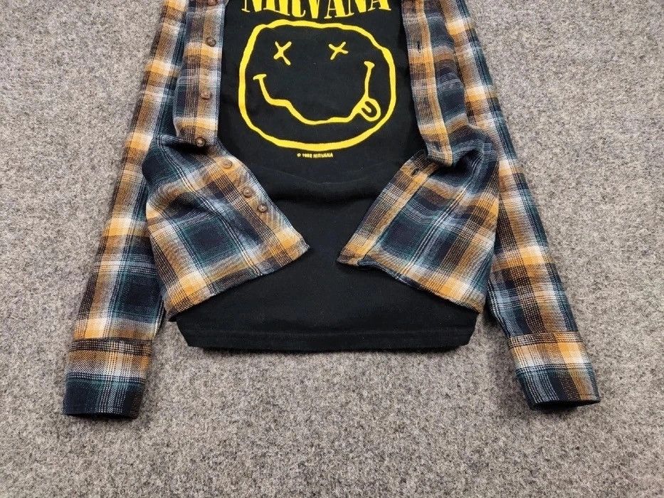 Flannel Vintage Flannel Shirt Travis Scott Style Size US M / EU 48-50 / 2 - 5 Thumbnail