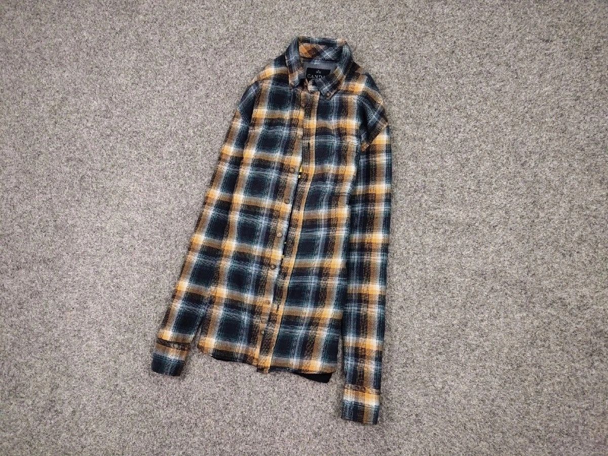 Flannel Vintage Flannel Shirt Travis Scott Style Size US M / EU 48-50 / 2 - 8 Thumbnail