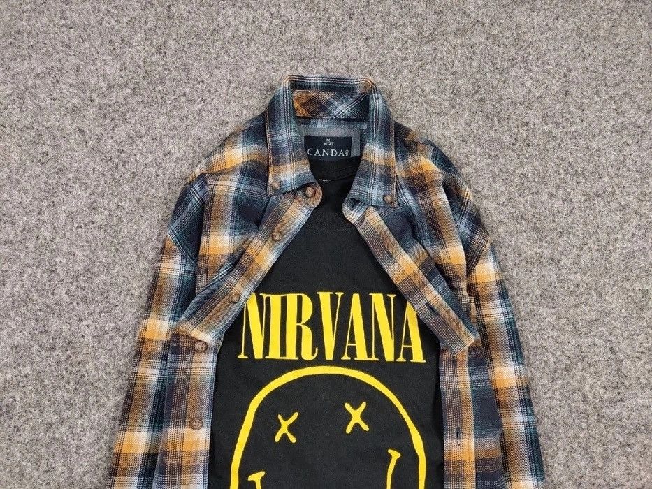 Flannel Vintage Flannel Shirt Travis Scott Style Size US M / EU 48-50 / 2 - 4 Thumbnail