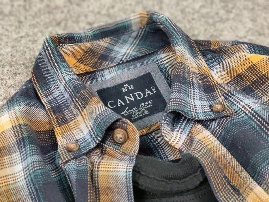 Flannel Vintage Flannel Shirt Travis Scott Style Size US M / EU 48-50 / 2 - 12 Thumbnail