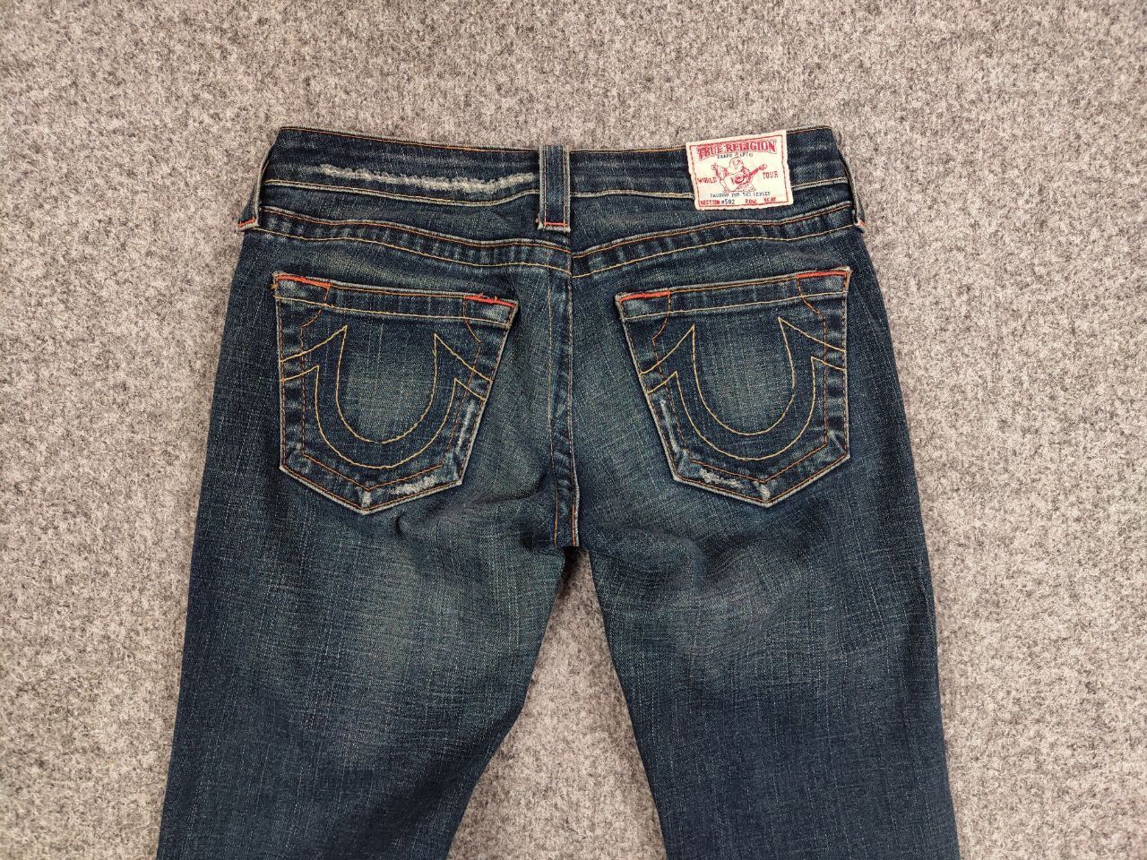 True Religion Vintage True Religion section Row Seat Jeans Made in USA ; Size 28" / US 6 / IT 42 - 15 Thumbnail