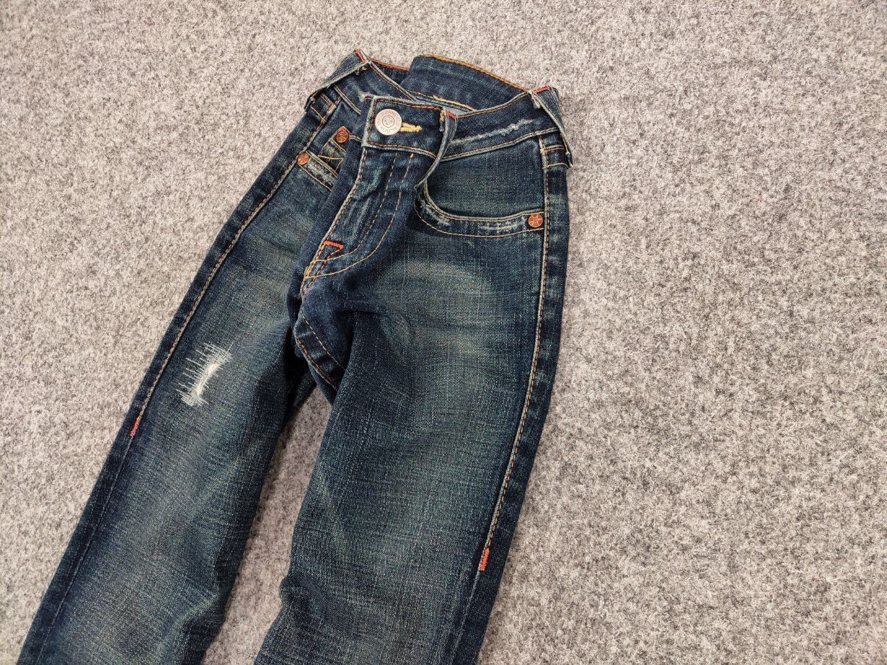 True Religion Vintage True Religion section Row Seat Jeans Made in USA ; Size 28" / US 6 / IT 42 - 4 Thumbnail