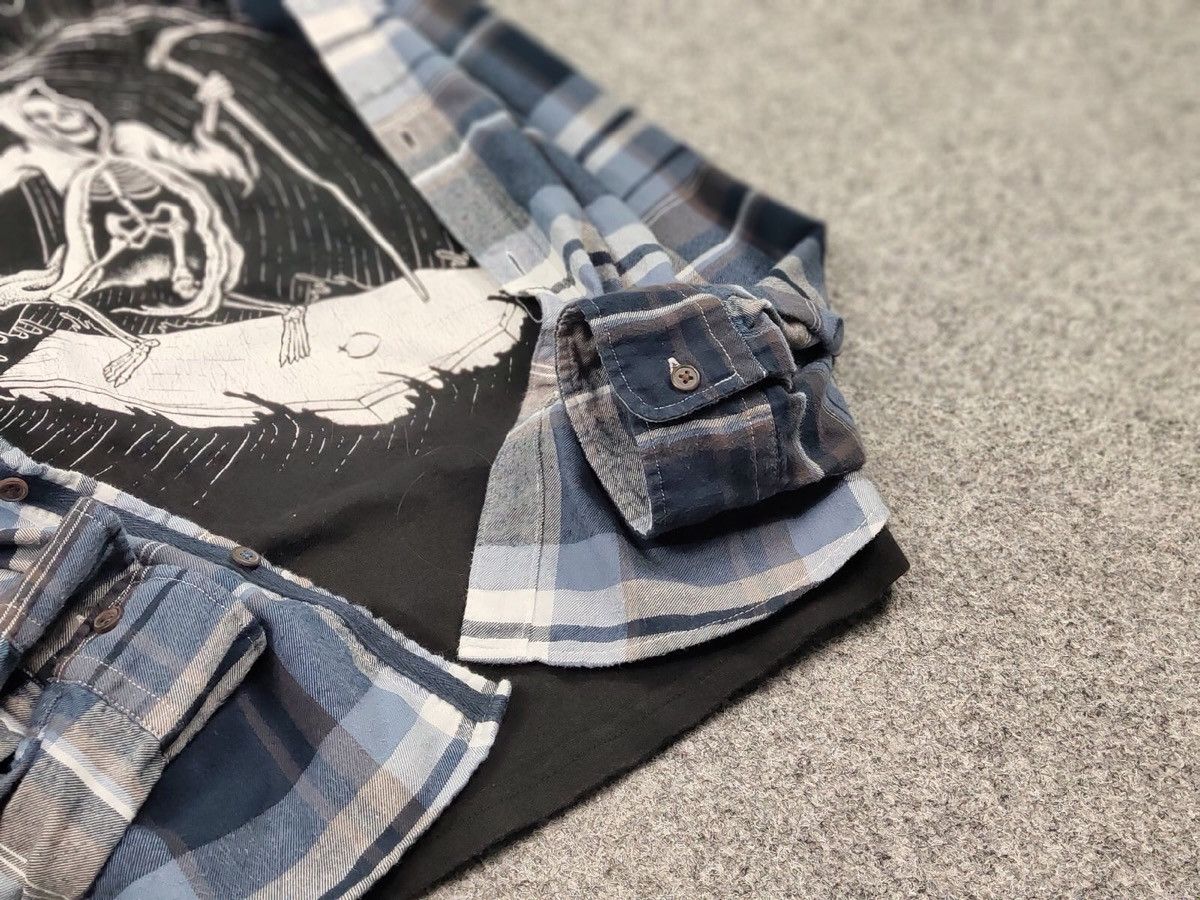 Flannel Vintage Flannel Shirt Travis Scott Style Streetwear Hype Size US XL / EU 56 / 4 - 10 Thumbnail