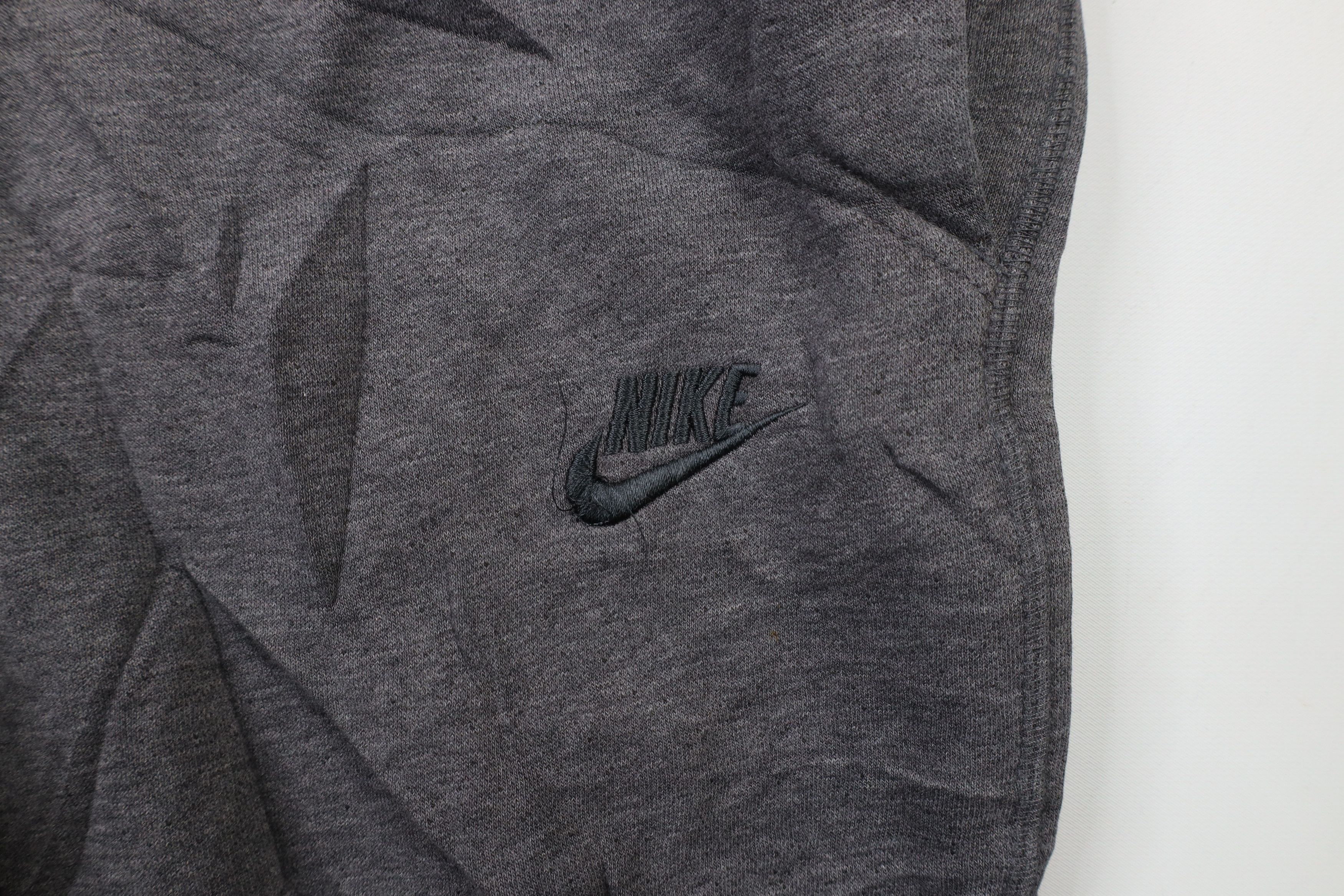 Nike × Vintage Vintage Nike Travis Scott Mini Swoosh Wide Leg Sweatpants Size US 34 / EU 50 - 5 Thumbnail