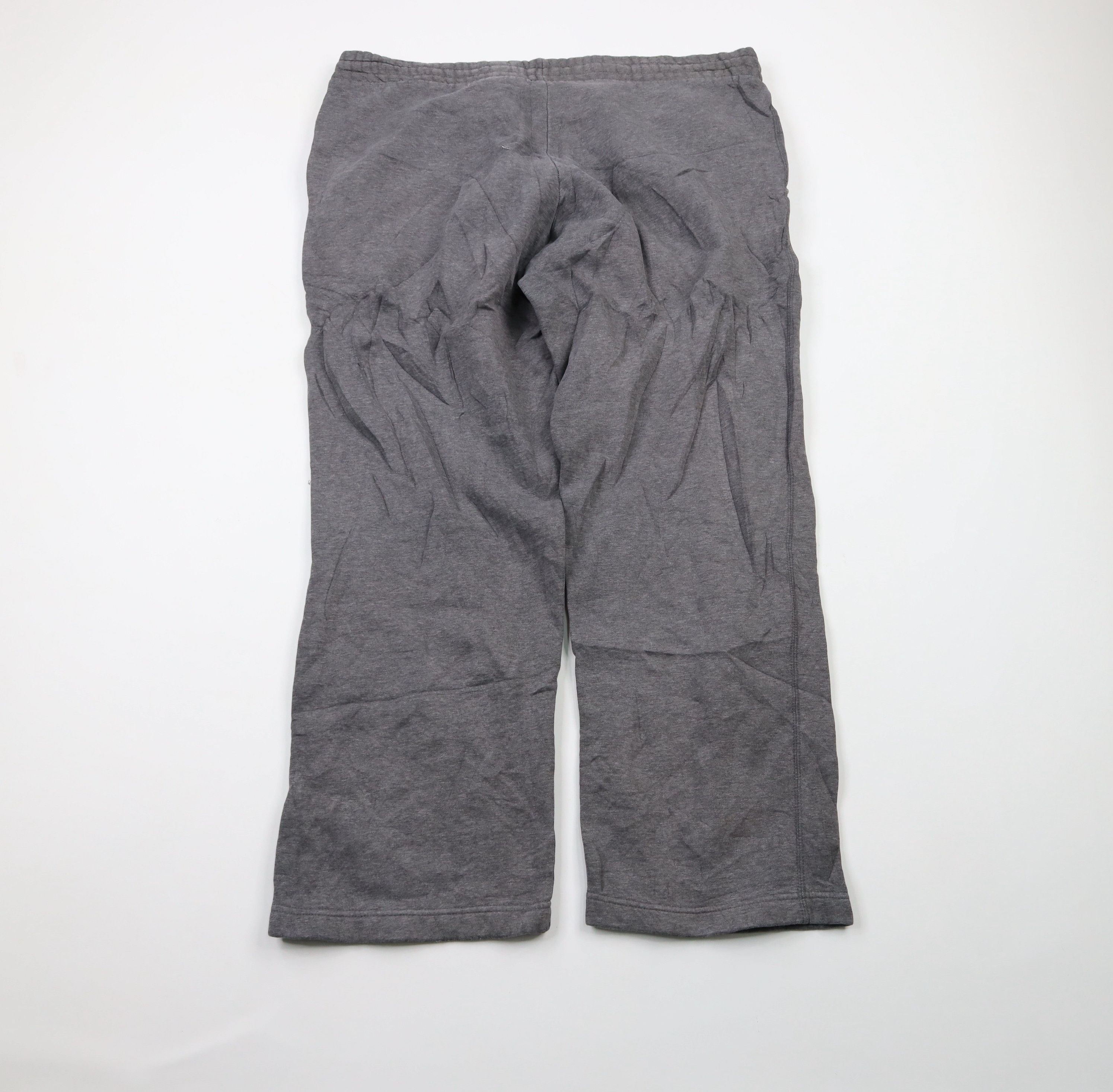 Nike × Vintage Vintage Nike Travis Scott Mini Swoosh Wide Leg Sweatpants Size US 34 / EU 50 - 10 Thumbnail