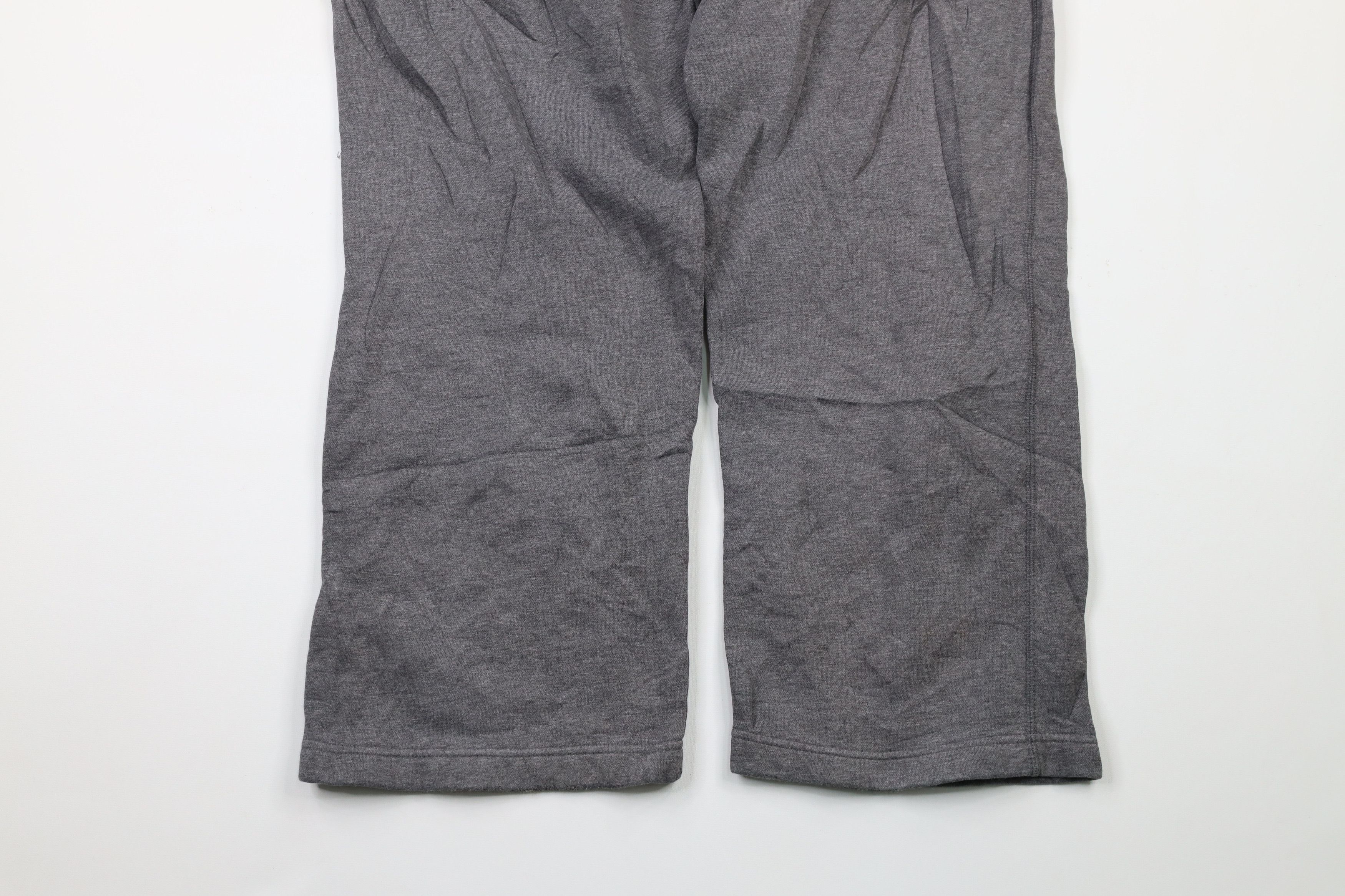 Nike × Vintage Vintage Nike Travis Scott Mini Swoosh Wide Leg Sweatpants Size US 34 / EU 50 - 12 Thumbnail