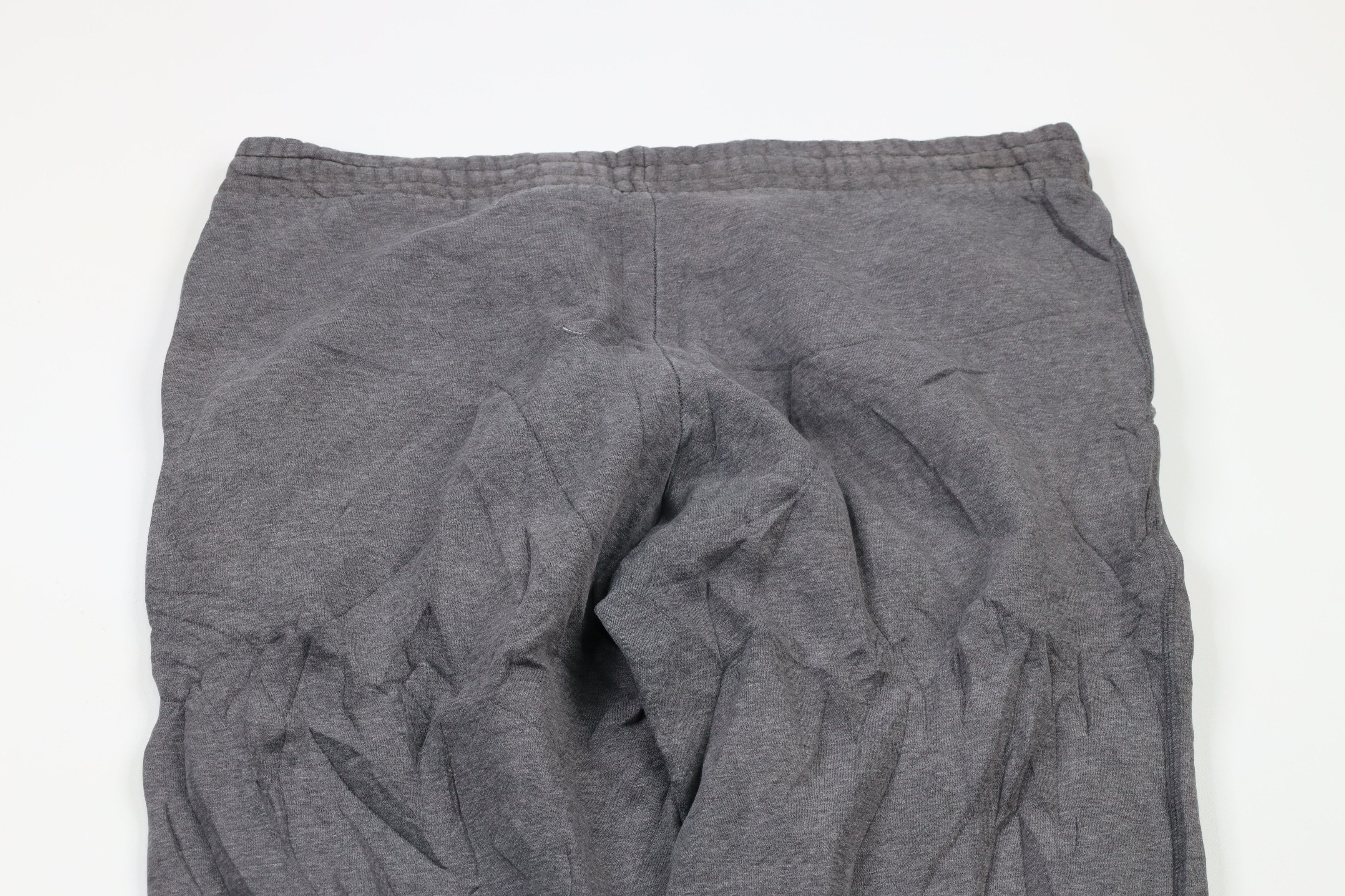 Nike × Vintage Vintage Nike Travis Scott Mini Swoosh Wide Leg Sweatpants Size US 34 / EU 50 - 11 Thumbnail