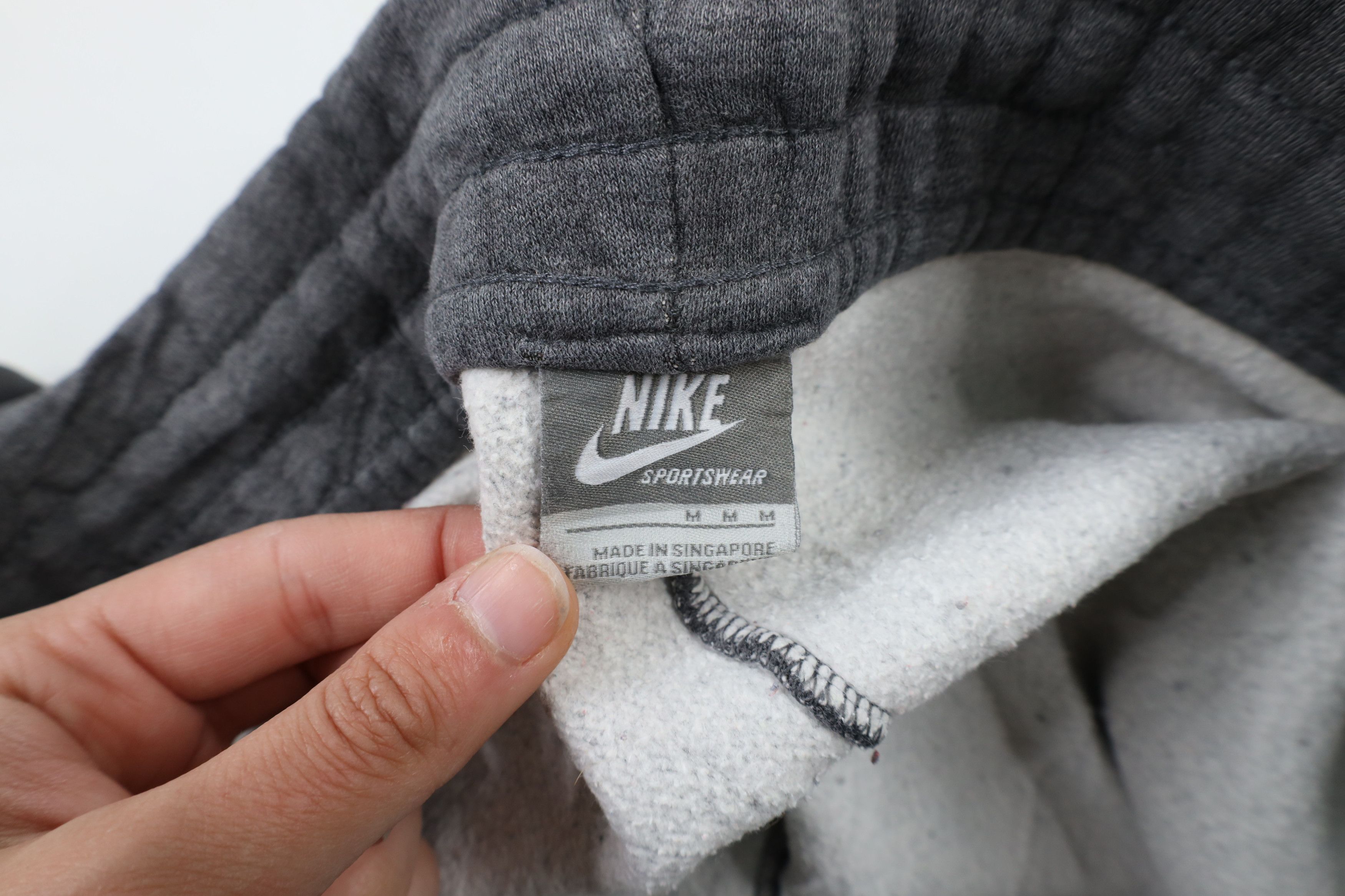 Nike × Vintage Vintage Nike Travis Scott Mini Swoosh Wide Leg Sweatpants Size US 34 / EU 50 - 8 Thumbnail