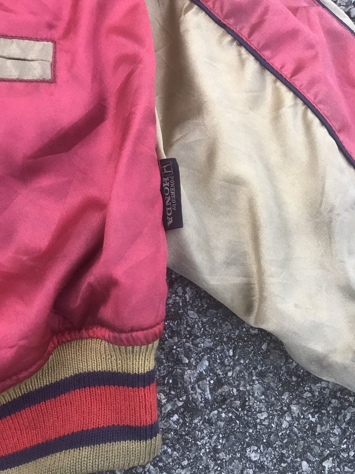 Honda × Sports Specialties Vtg 80’s Honda Racing Powered Souvenir Jacket Size US L / EU 52-54 / 3 - 8 Thumbnail