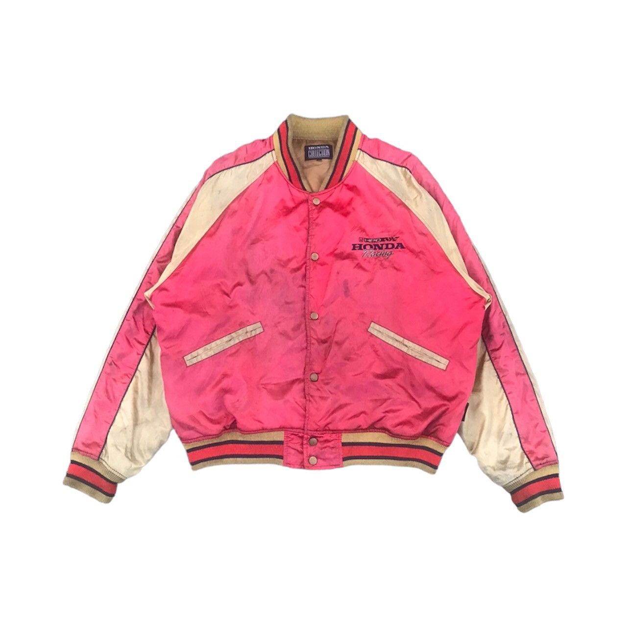 Honda × Sports Specialties Vtg 80’s Honda Racing Powered Souvenir Jacket Size US L / EU 52-54 / 3 - 1 Thumbnail