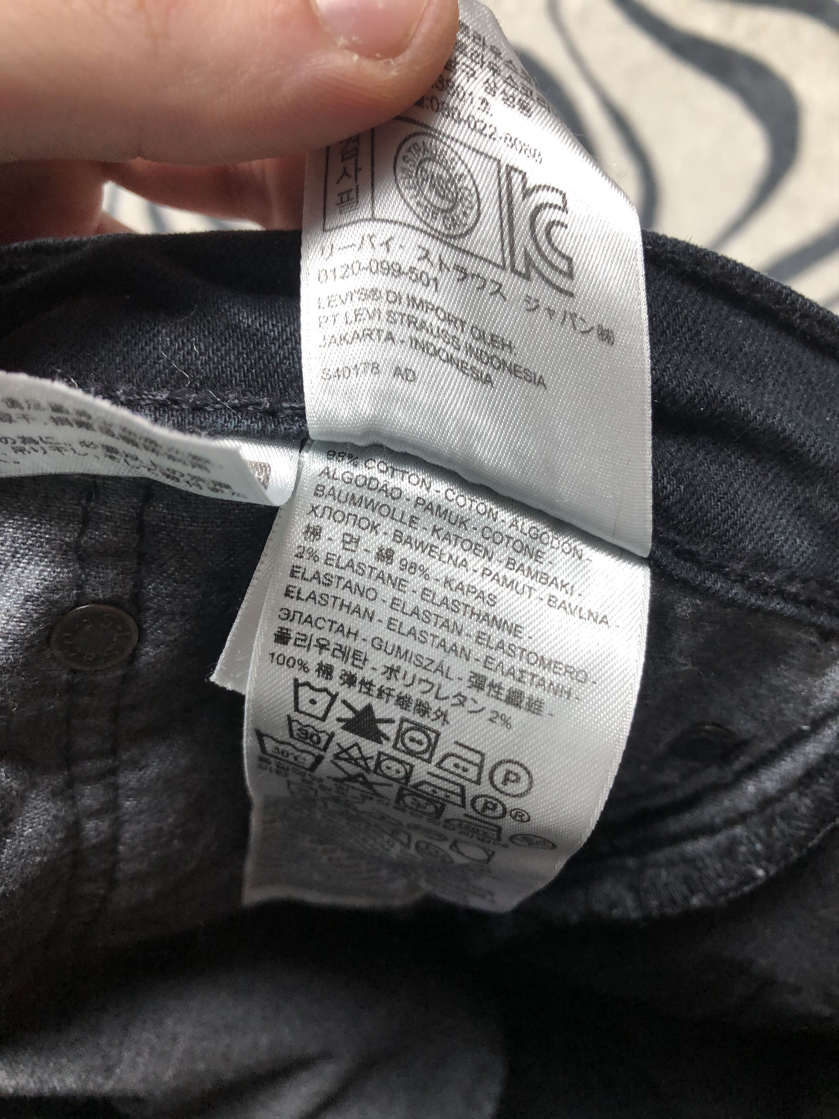 Levi's Levis 751 Vintage Mens Denim Pants Jeans Size US 38 / EU 54 - 5 Thumbnail