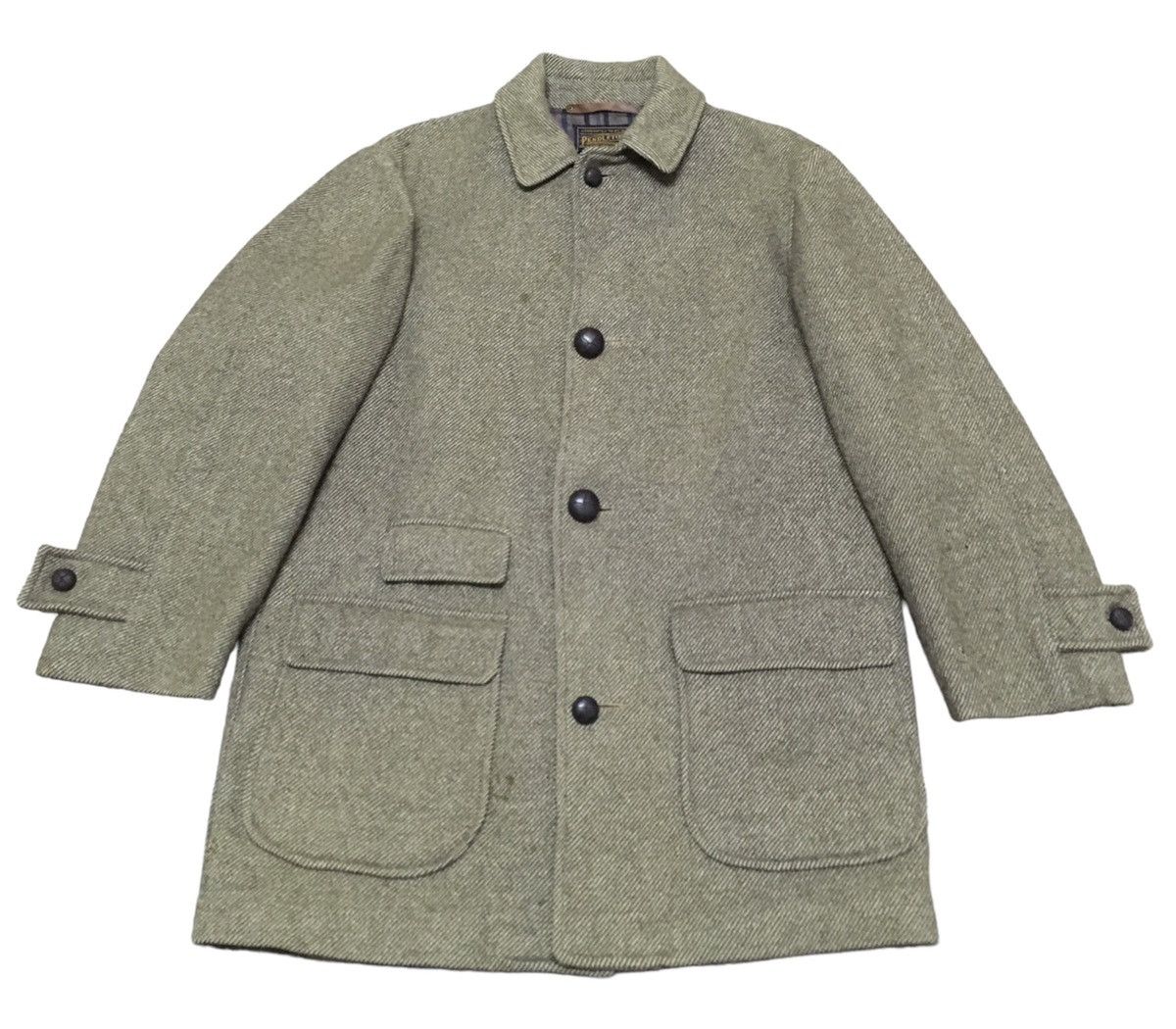 Pendleton × Vintage Rare Design Vintage Brand Pendleton Wool Jacket 1990s Size US L / EU 52-54 / 3 - 1 Thumbnail