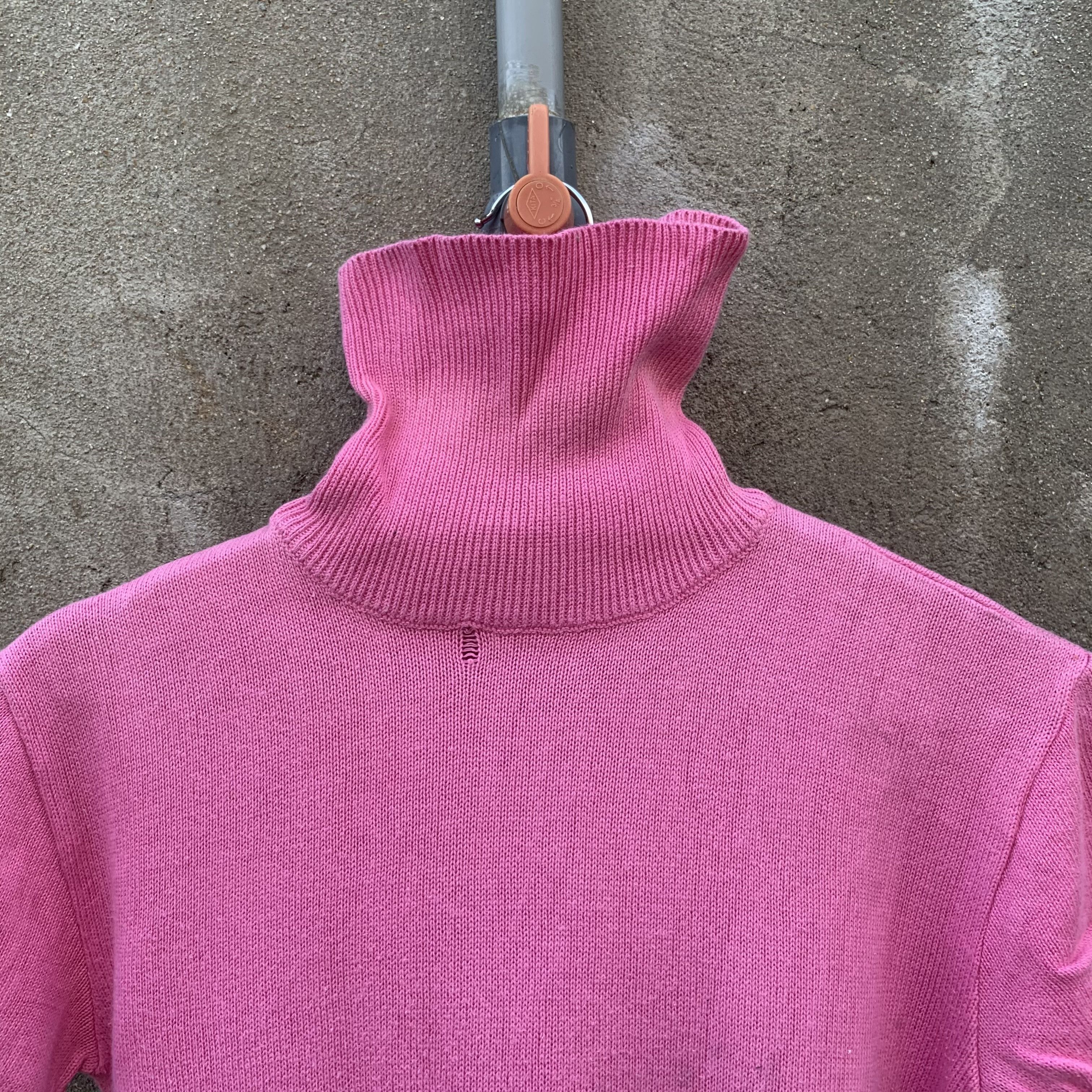 agnes b. Agnes B. Homme Knit Turtleneck Sweater Made in France Size XS / US 0-2 / IT 36-38 - 2 Thumbnail