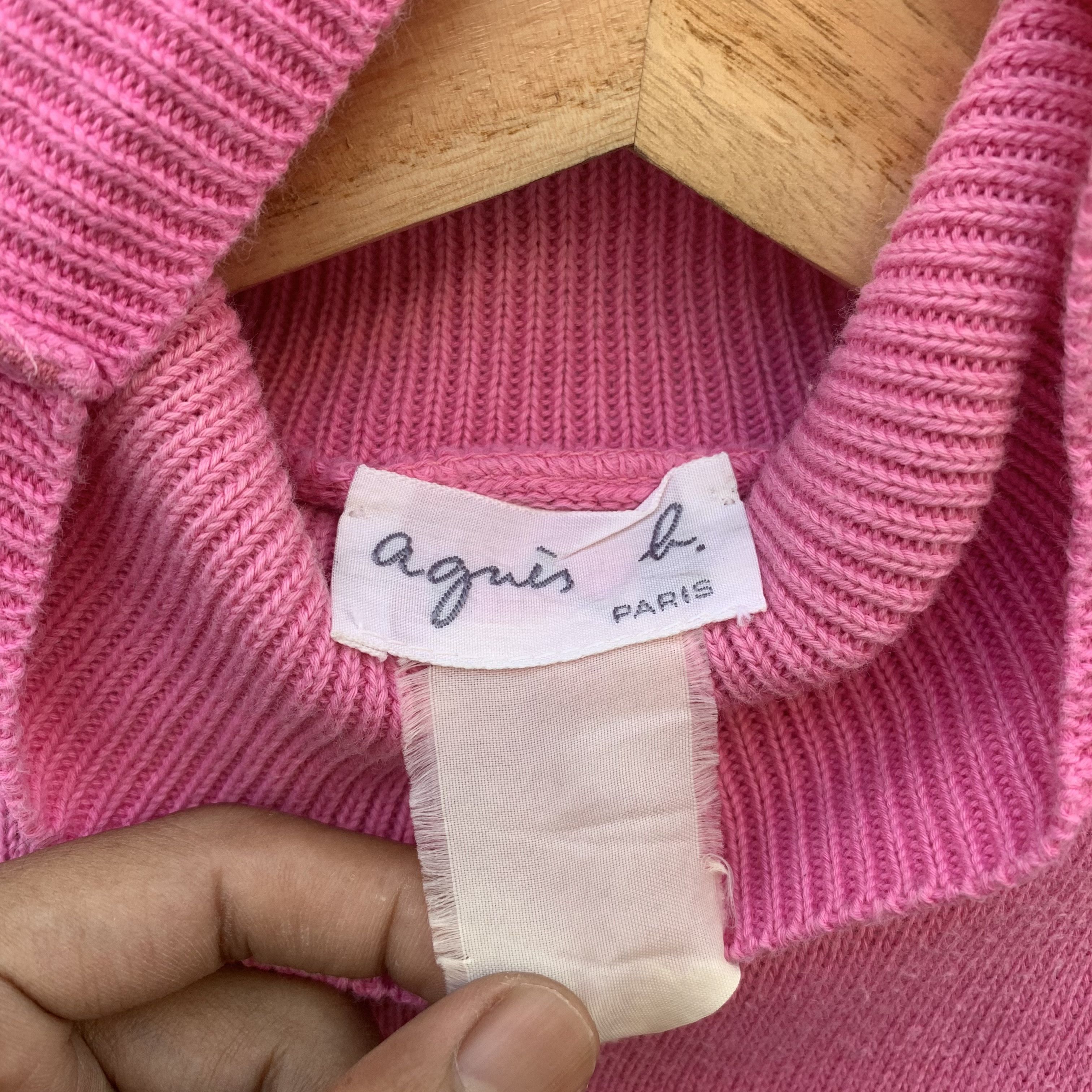 agnes b. Agnes B. Homme Knit Turtleneck Sweater Made in France Size XS / US 0-2 / IT 36-38 - 5 Thumbnail