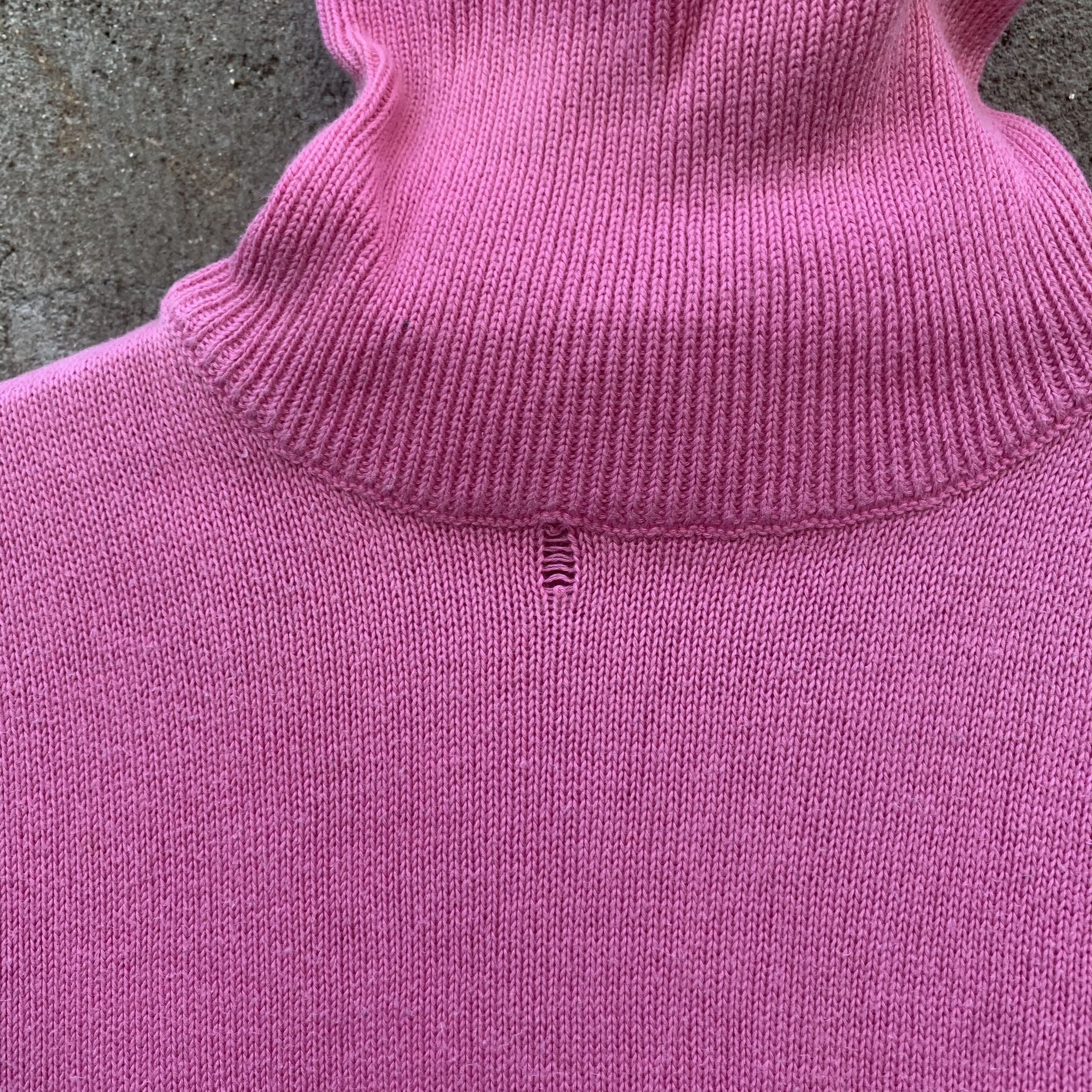agnes b. Agnes B. Homme Knit Turtleneck Sweater Made in France Size XS / US 0-2 / IT 36-38 - 3 Thumbnail