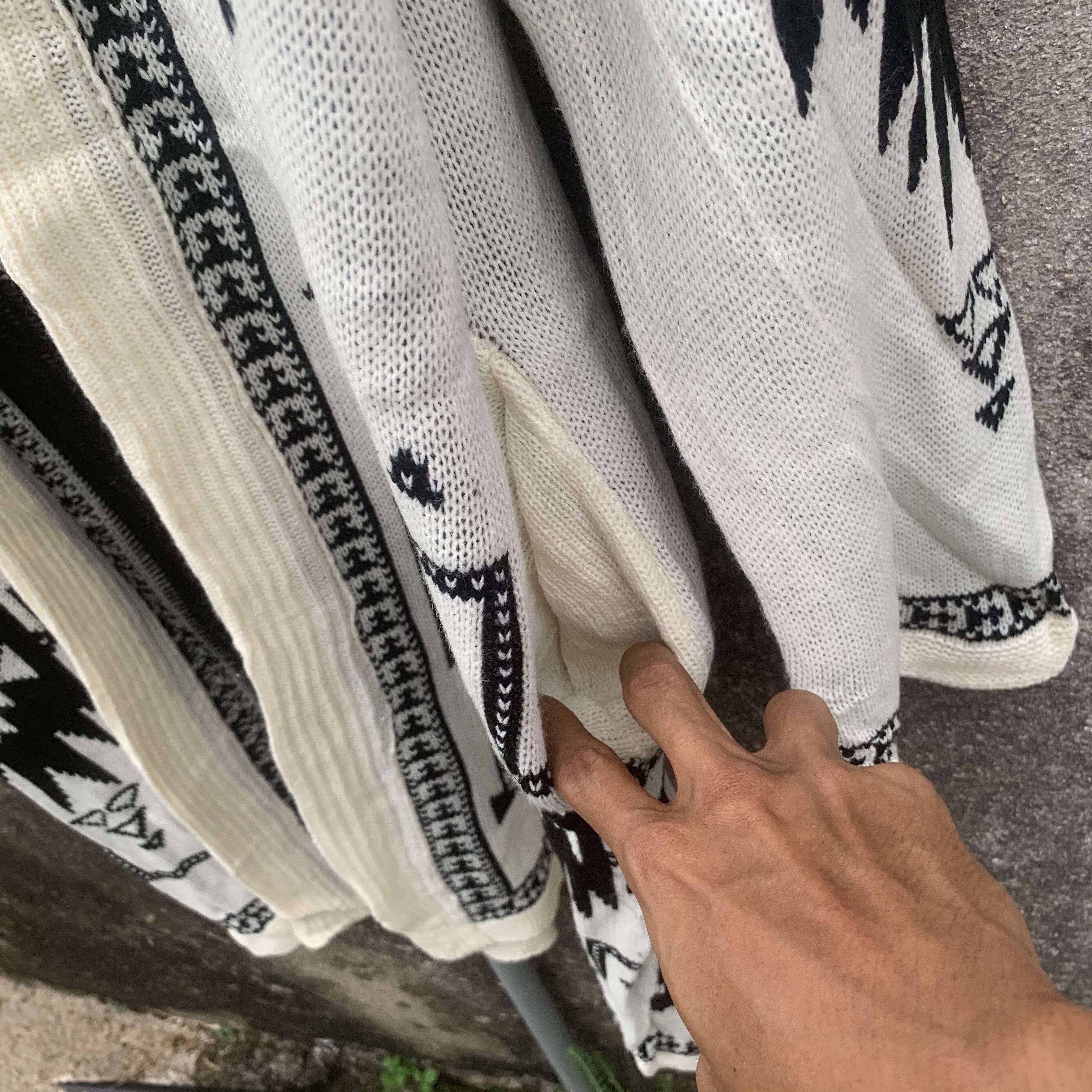 Japanese Brand Aztec Native Japanese Vintage Cardigan Knit Navajo Style Size US M / EU 48-50 / 2 - 7 Thumbnail