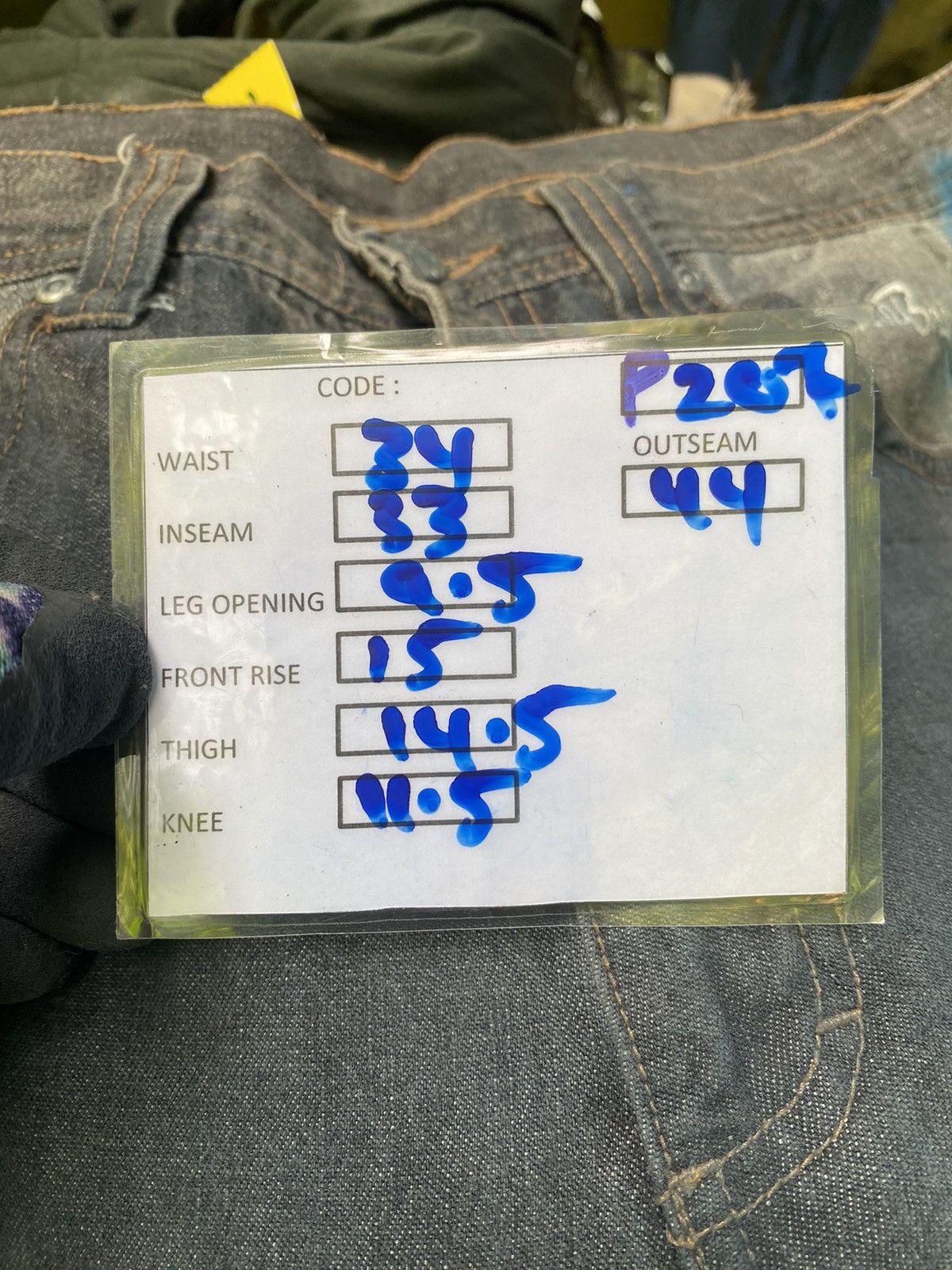 If Six Was Nine VINTAGE SOUL BREAK X BBRK DESIGNER DENIM Size US 34 / EU 50 - 13 Thumbnail