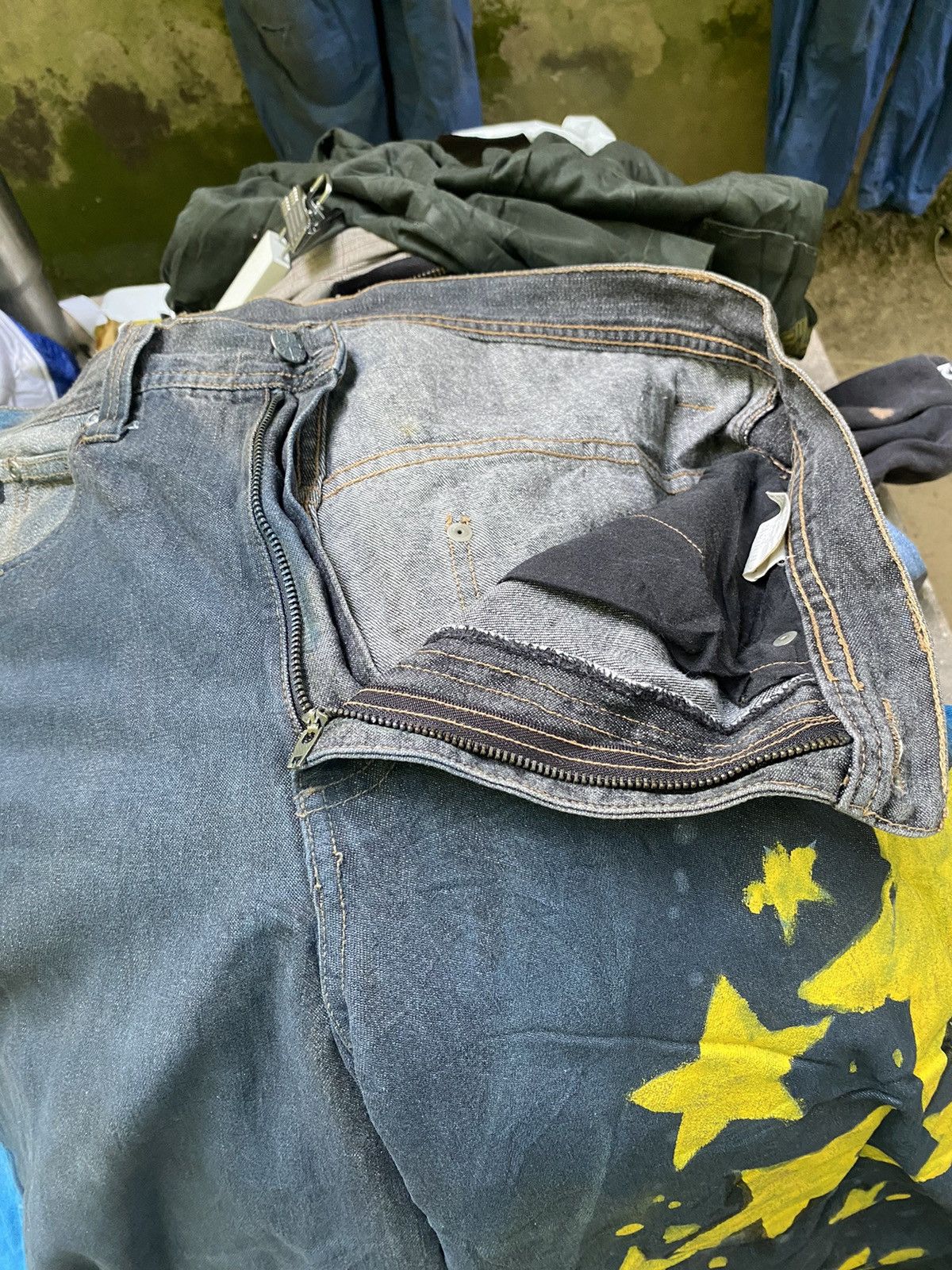If Six Was Nine VINTAGE SOUL BREAK X BBRK DESIGNER DENIM Size US 34 / EU 50 - 10 Thumbnail