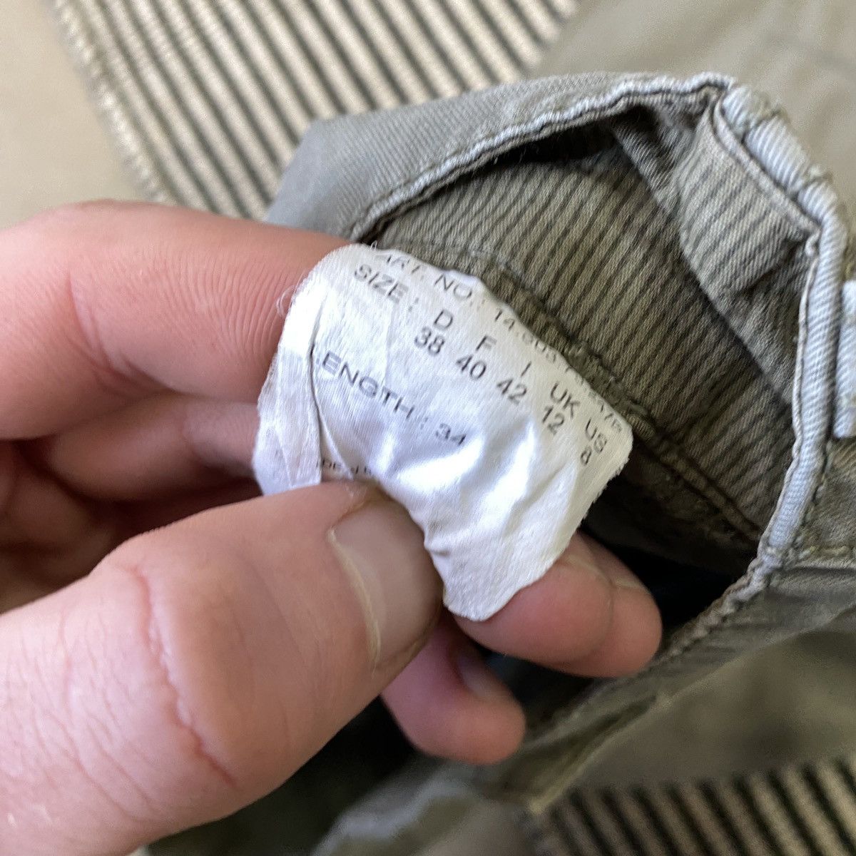 Vintage Japanese Flared Multi Pocket Cargo Pants