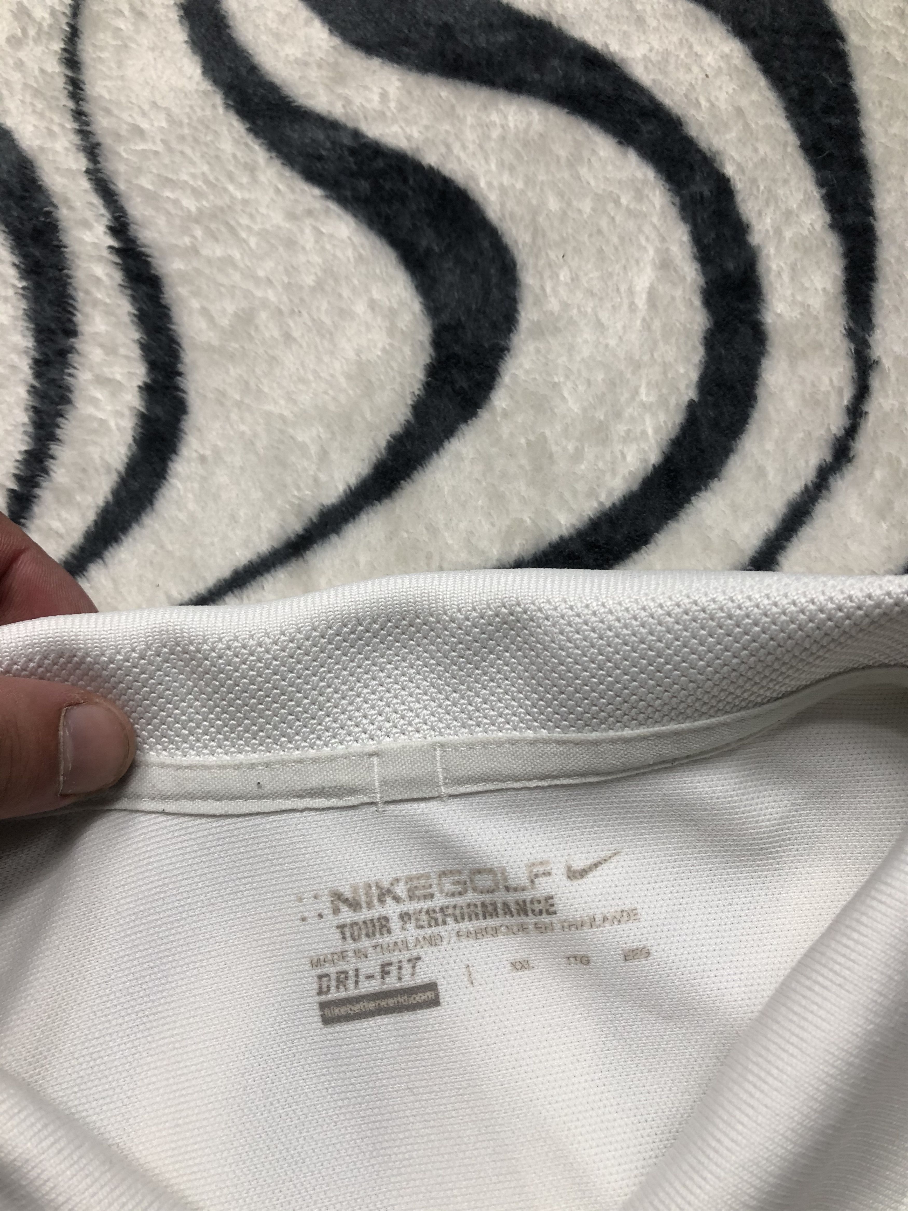 Nike × Vintage Nike Golf Vintage Mens Polo Shirt Y2K Size US XXL / EU 58 / 5 - 3 Thumbnail