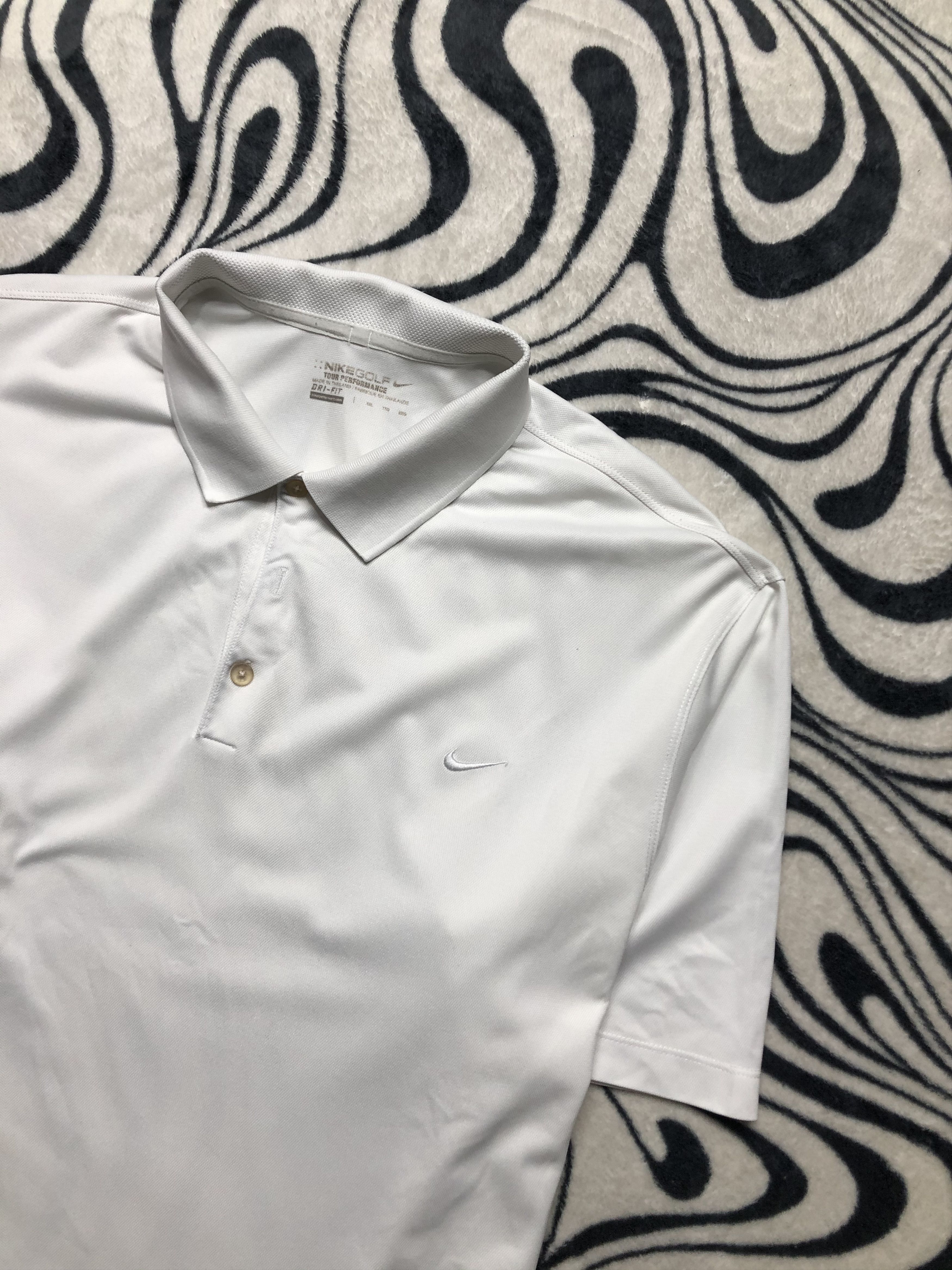 Nike × Vintage Nike Golf Vintage Mens Polo Shirt Y2K Size US XXL / EU 58 / 5 - 2 Thumbnail