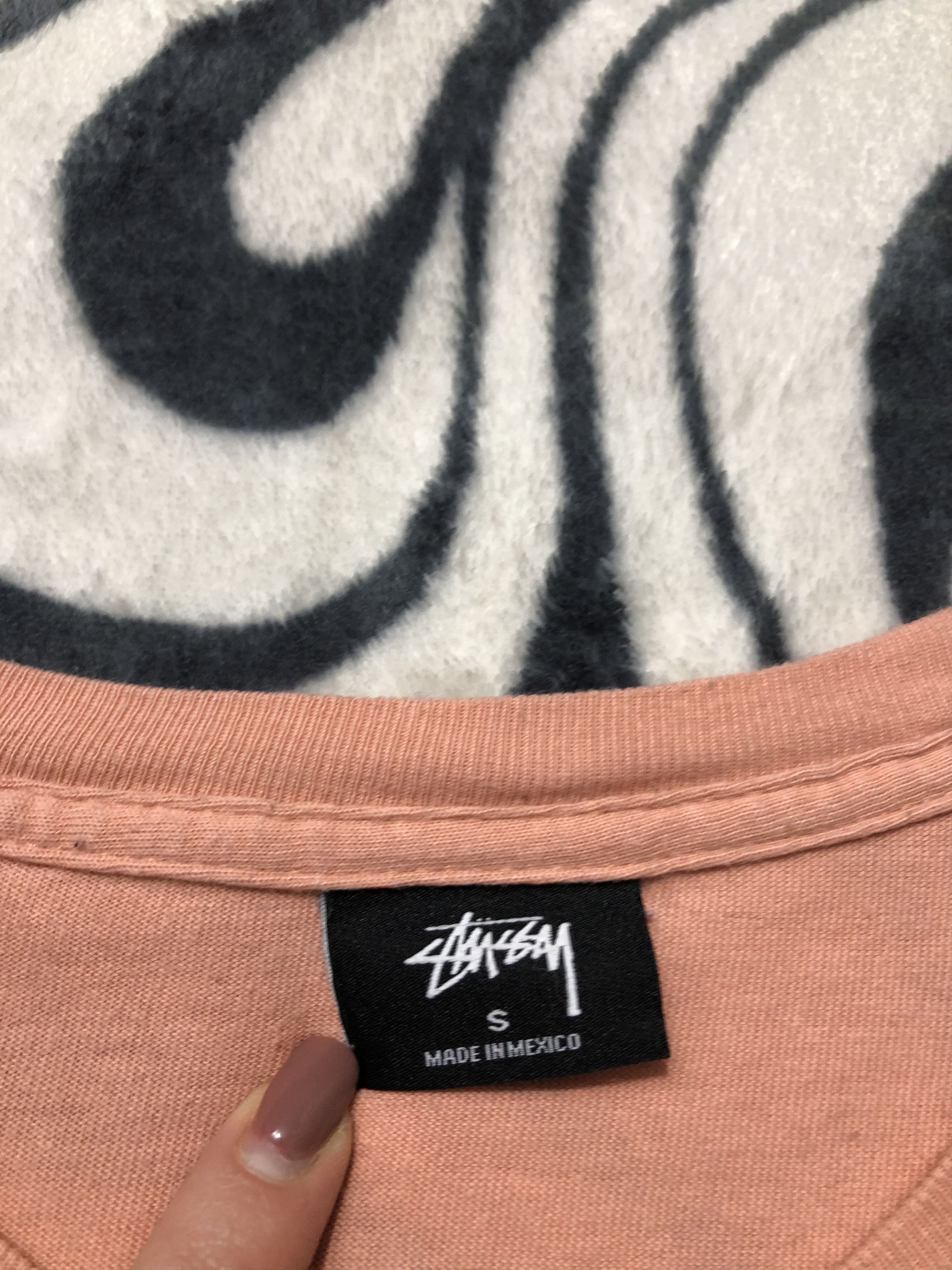 Stussy × Vintage Stussy Vintage Mens Long Sleeve T-Shirt Tee Size US S / EU 44-46 / 1 - 5 Thumbnail