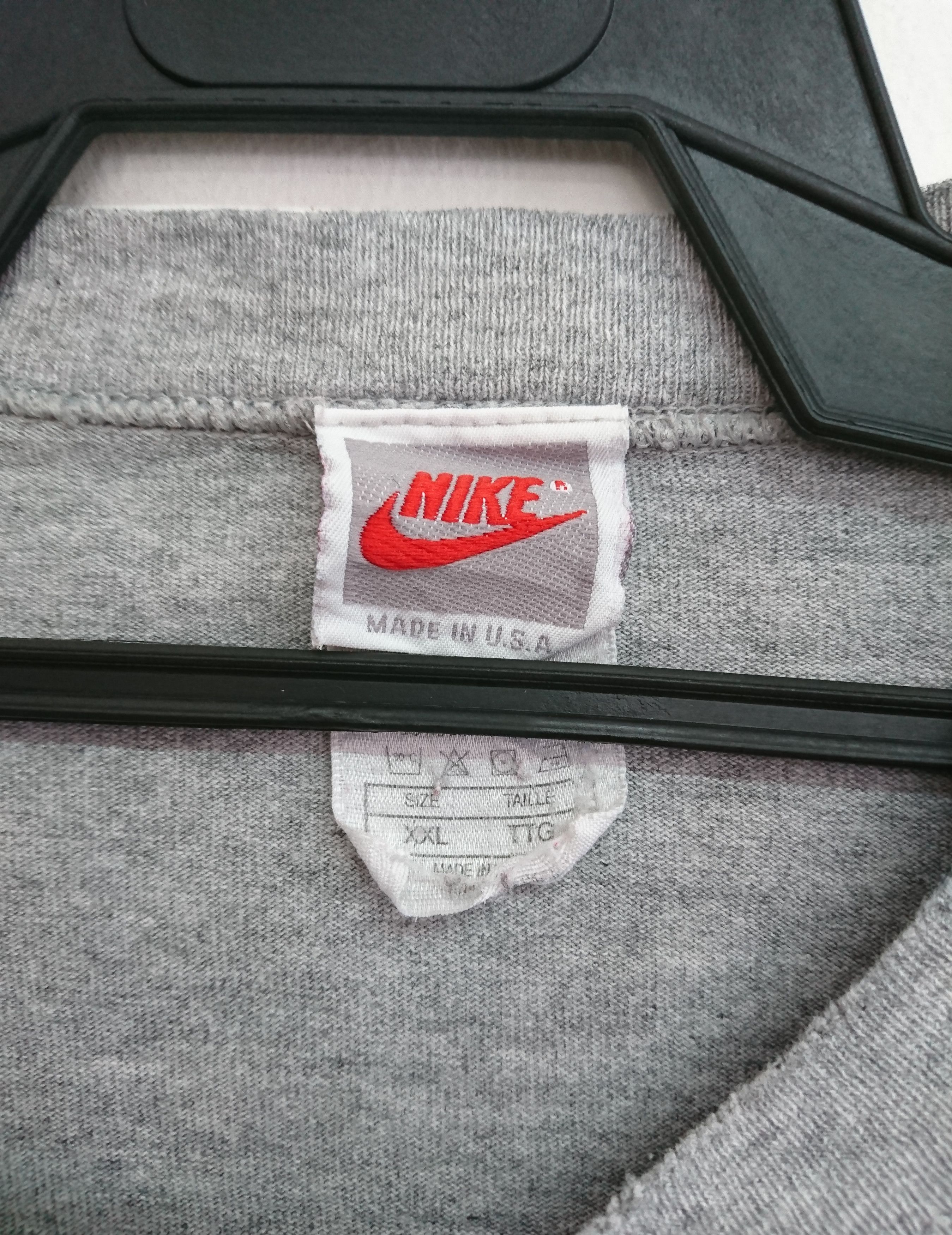 Nike Nike Gray tag vintage 80s/90s Size US XL / EU 56 / 4 - 4 Thumbnail