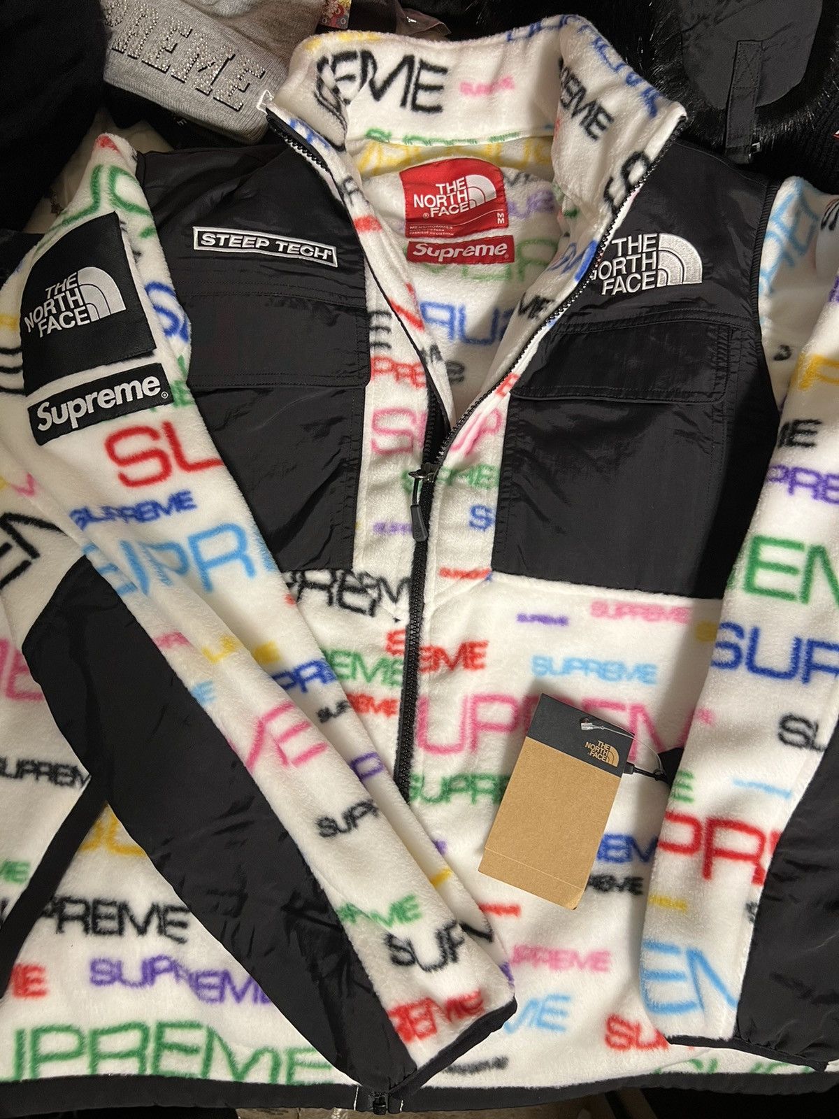 Supreme × The North Face Supreme the north face steep tech fleece jacket Size US M / EU 48-50 / 2 - 5 Thumbnail