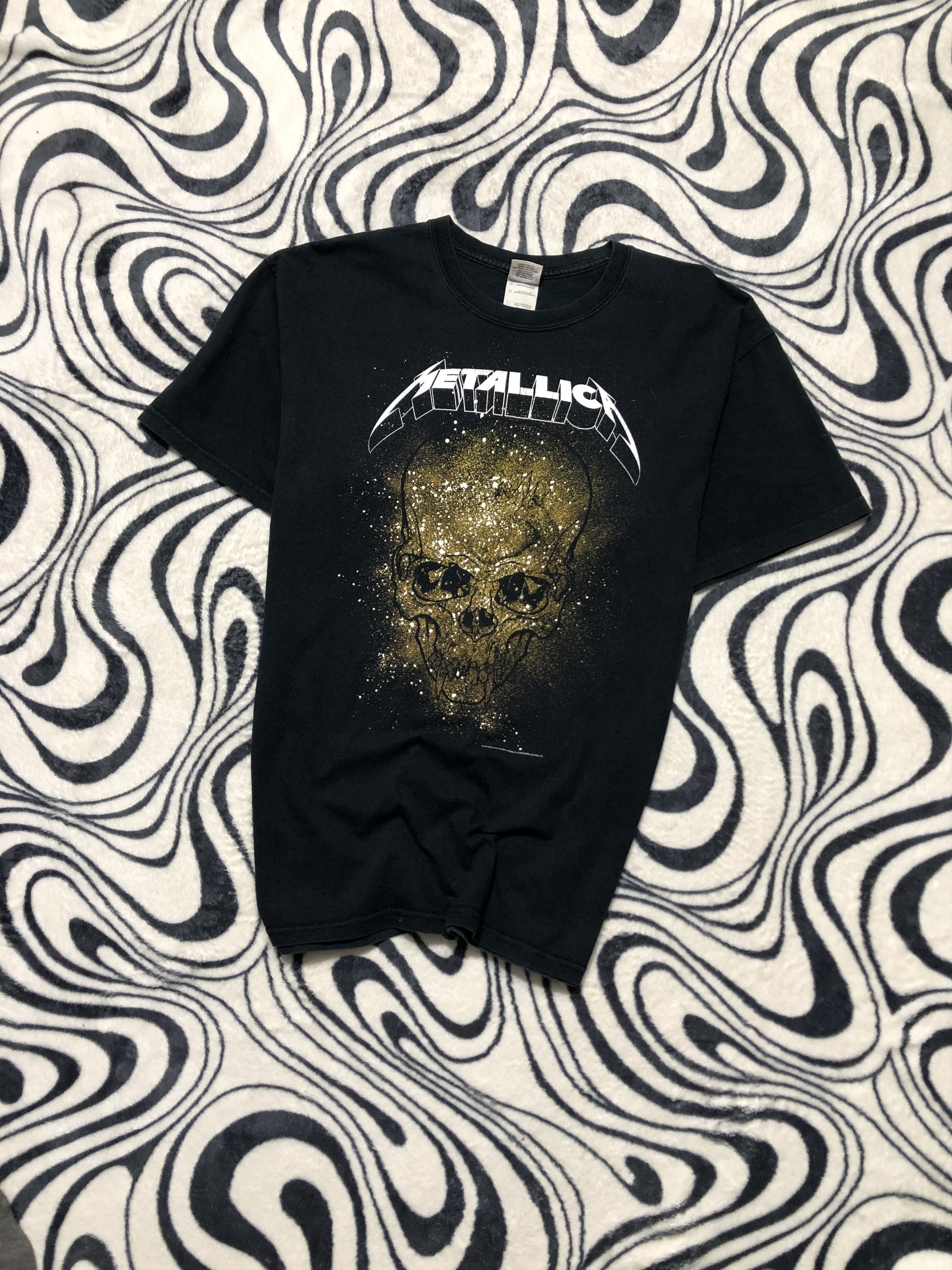 Band Tees × Metallica Metallica 2008 Vintage Rock Band T-Shirt Size US L / EU 52-54 / 3 - 1 Thumbnail