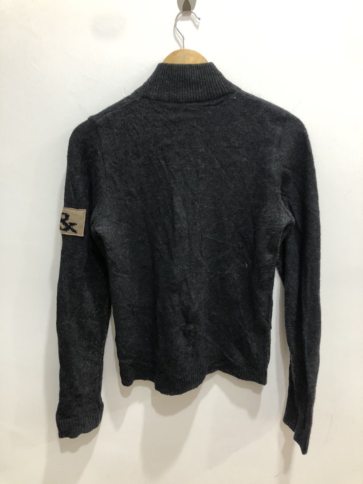 Dolce & Gabbana Vintage Dolce & Gabbana Lambs Wool Zip Sweater Size US S / EU 44-46 / 1 - 11 Thumbnail