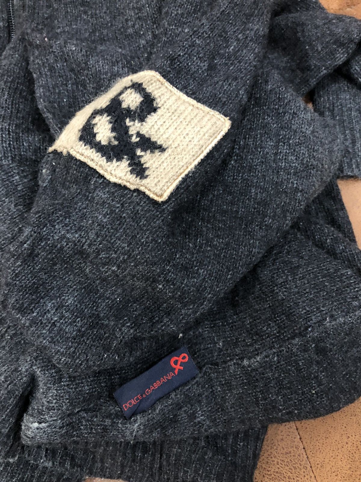 Dolce & Gabbana Vintage Dolce & Gabbana Lambs Wool Zip Sweater Size US S / EU 44-46 / 1 - 12 Thumbnail