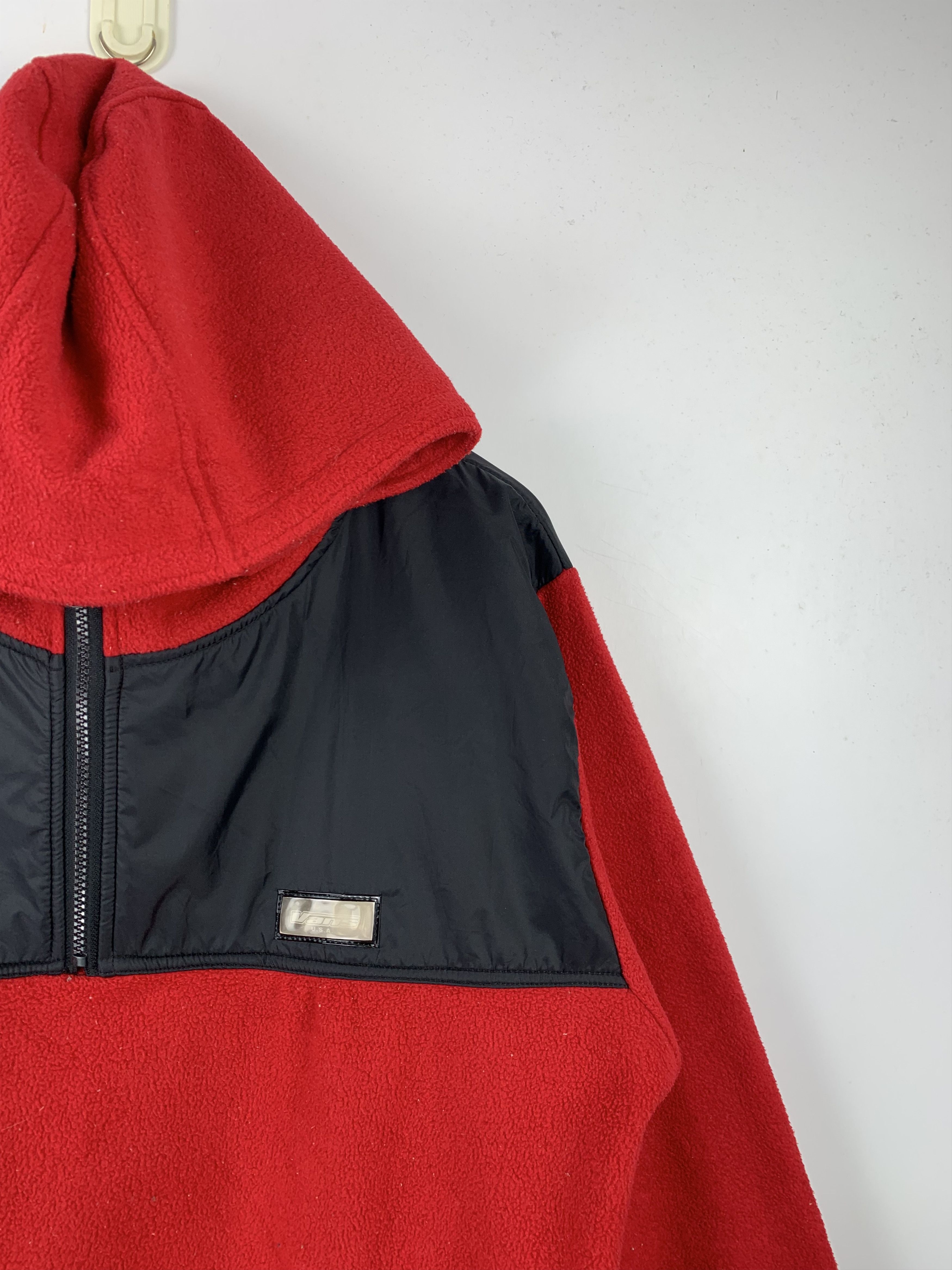 Vans × Vintage Vintage Vans Hoodie Fleece Anorak Jacket Size US M / EU 48-50 / 2 - 4 Thumbnail