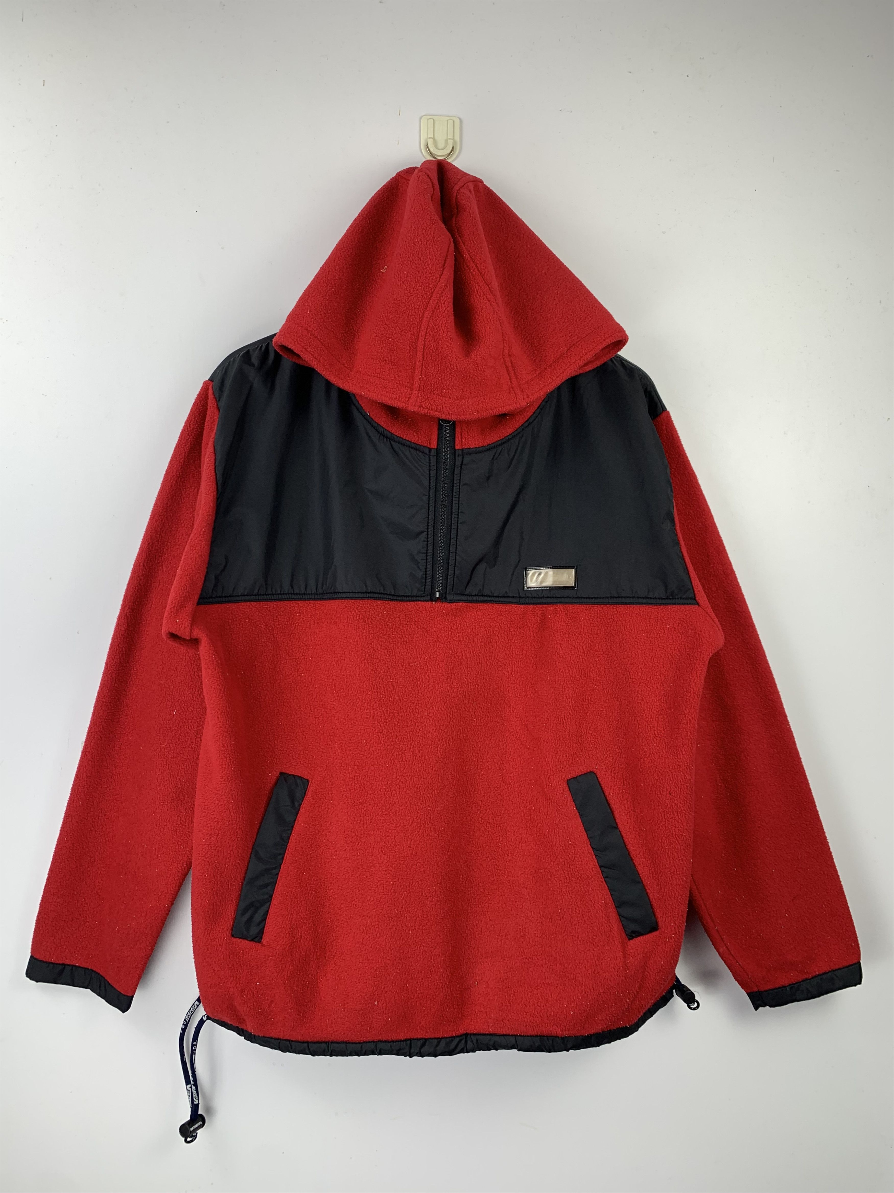 Vans × Vintage Vintage Vans Hoodie Fleece Anorak Jacket Size US M / EU 48-50 / 2 - 1 Thumbnail