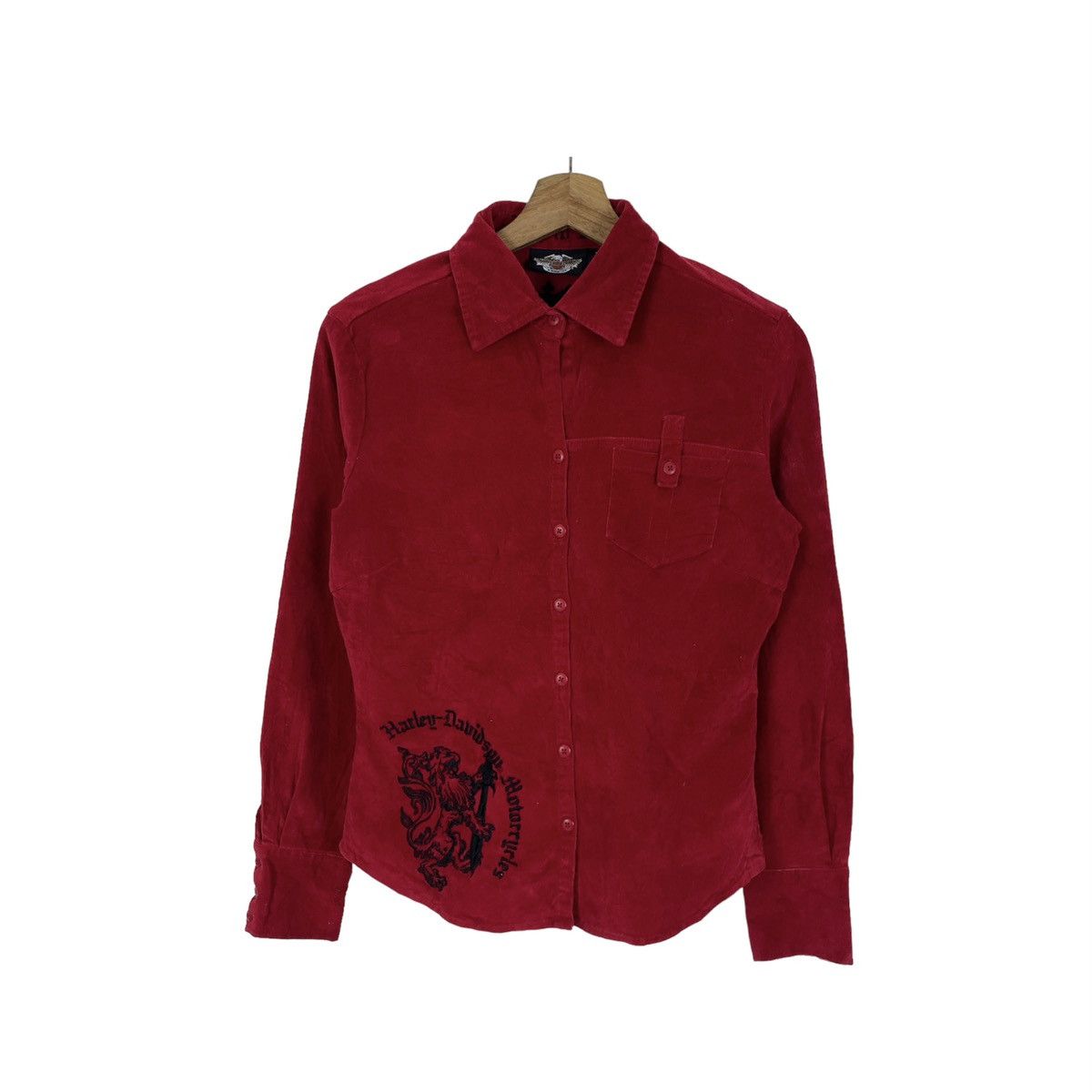 Harley Davidson Harley Davidson Live To Ride Corduroy Button up Size S / US 4 / IT 40 - 1 Thumbnail