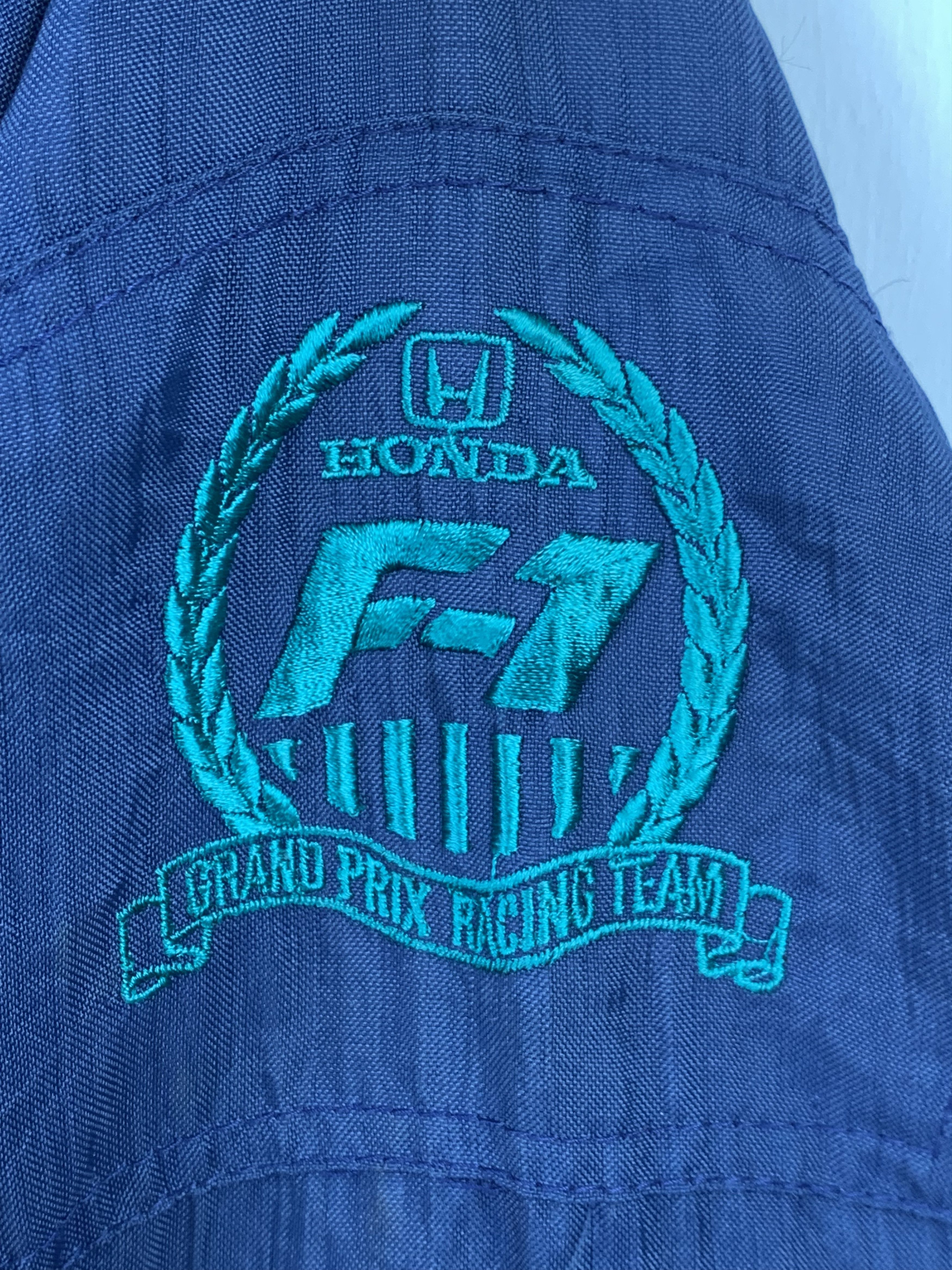 Honda Vintage 90s Honda Formula 1 Racing Jacket J1575 Size US L / EU 52-54 / 3 - 12 Thumbnail