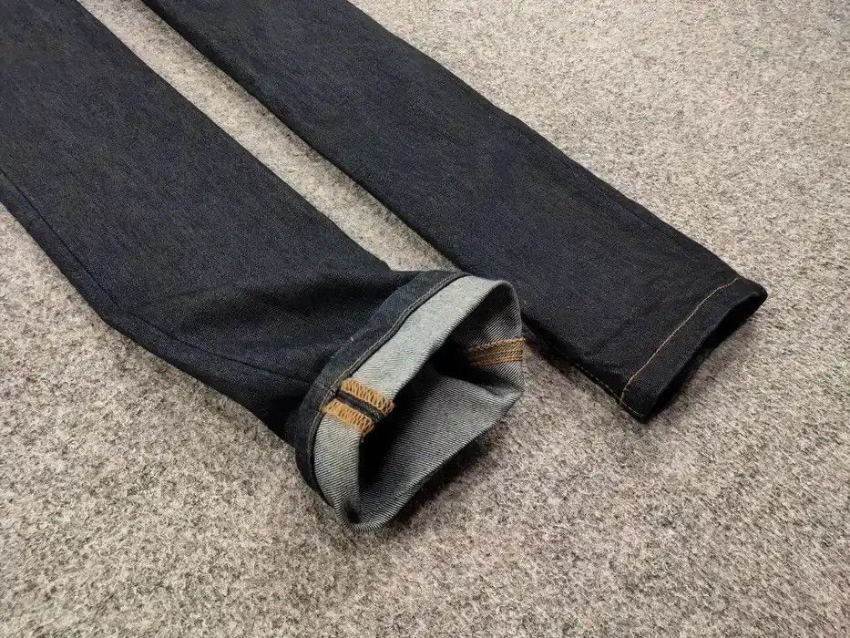 Carhartt Carhartt Wip Rebel Pant Dark Blue Logo Denim Jeans Size US 31 - 5 Thumbnail