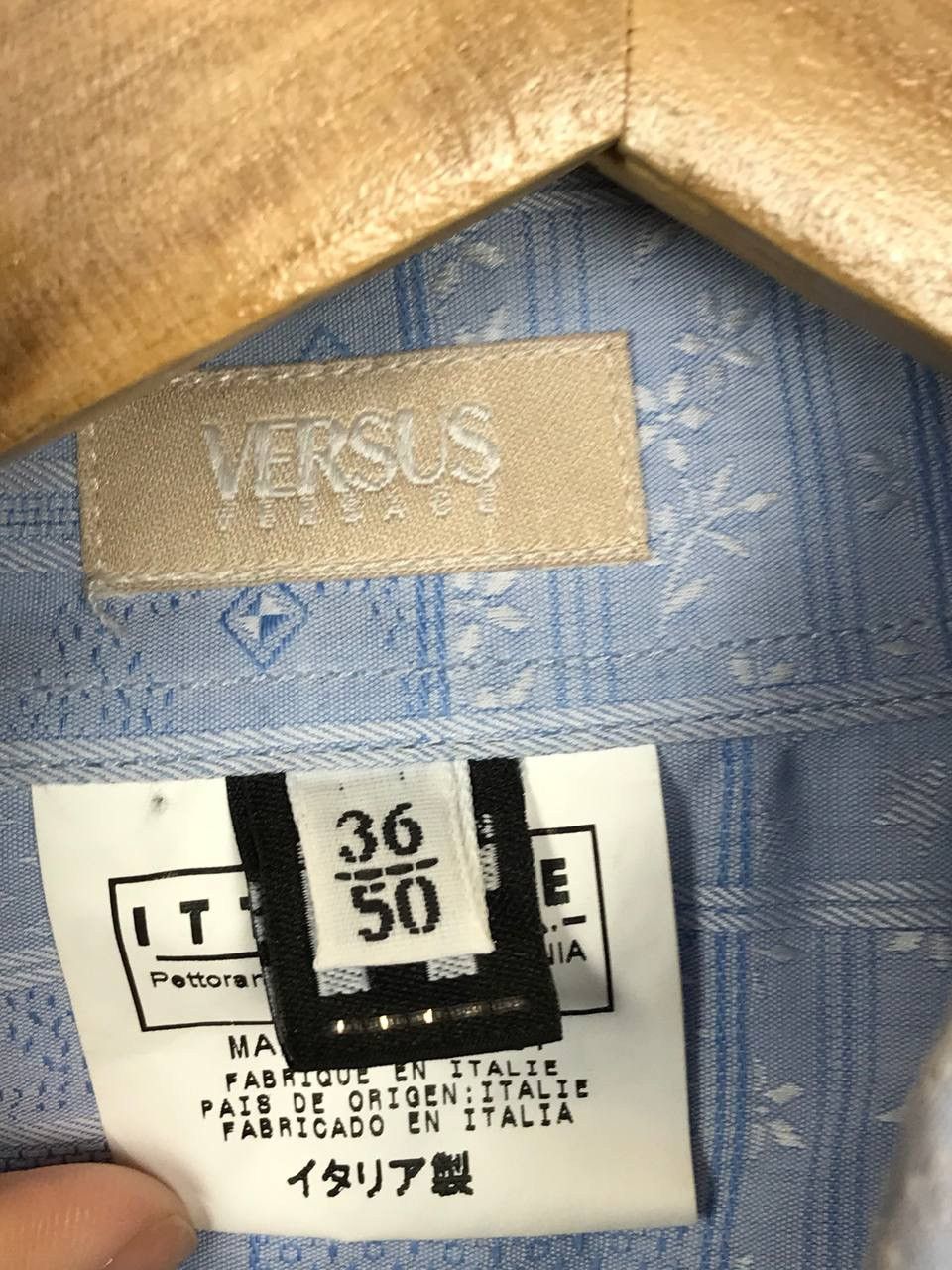 Versus Versace Versus Versace luxury street fashion shirt Size US M / EU 48-50 / 2 - 3 Thumbnail