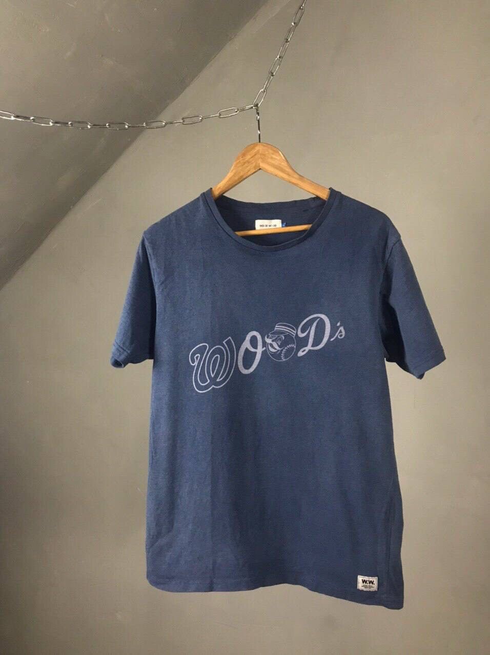 Other × Wood Wood Wood Wood Streetwear Blue Tee Size US M / EU 48-50 / 2 - 1 Thumbnail