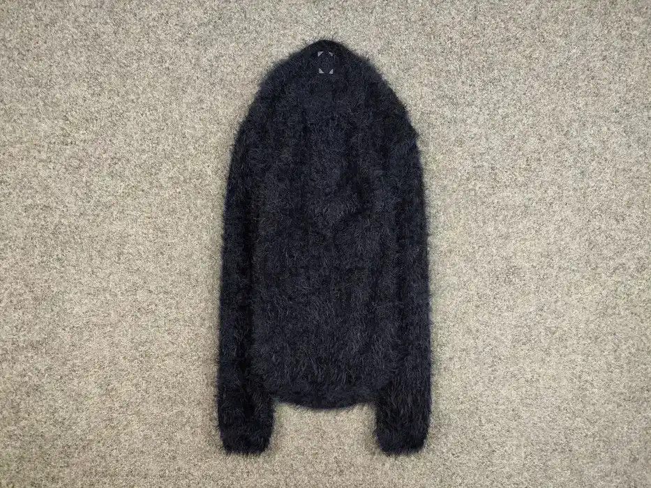 Japanese Brand Vintage 90's Japanese Dark Mohair Style Fuzzy Sweater Hype Size US S / EU 44-46 / 1 - 1 Thumbnail