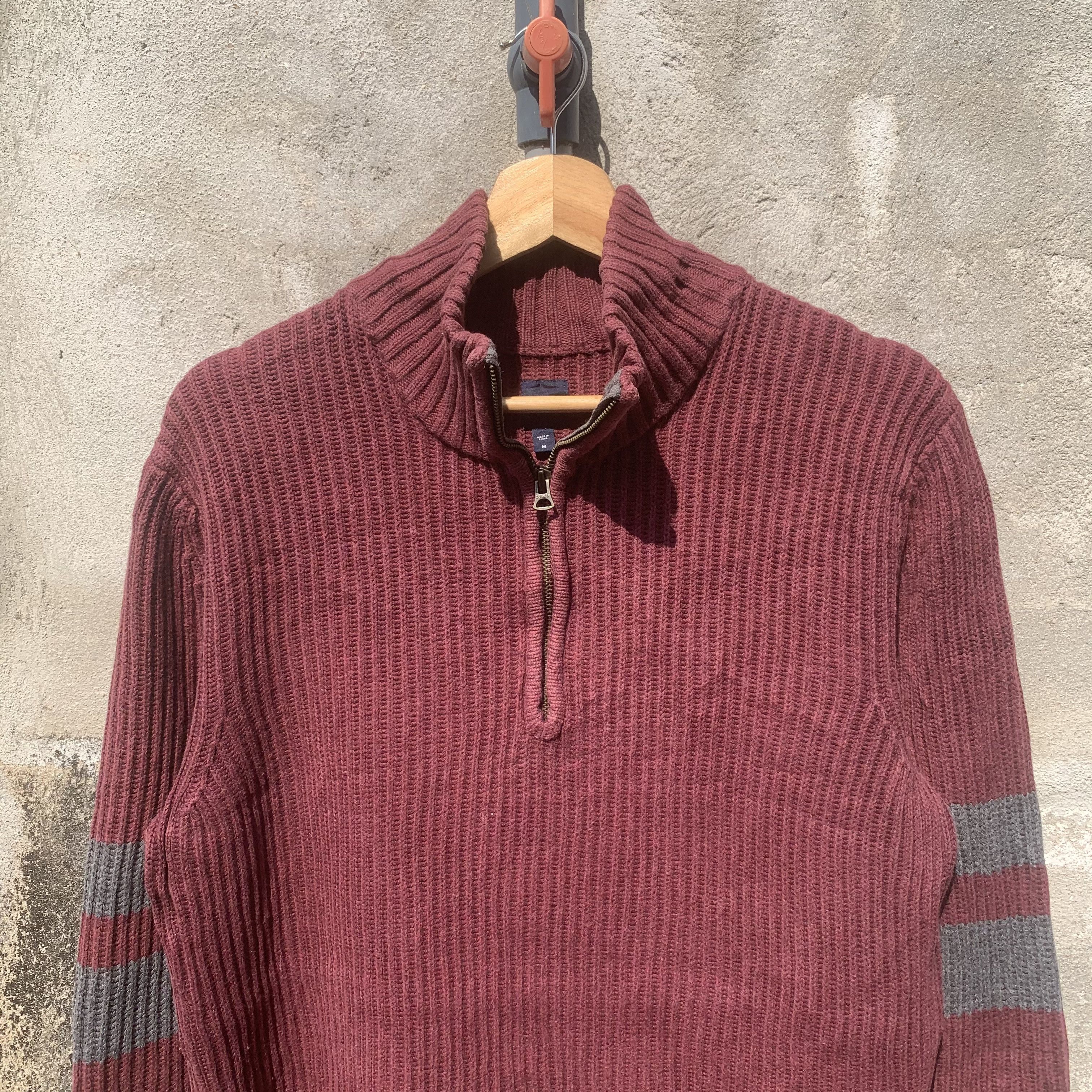 Gap Vintage Gap Mockneck Half Zip Pullover Sweater Size US M / EU 48-50 / 2 - 2 Thumbnail