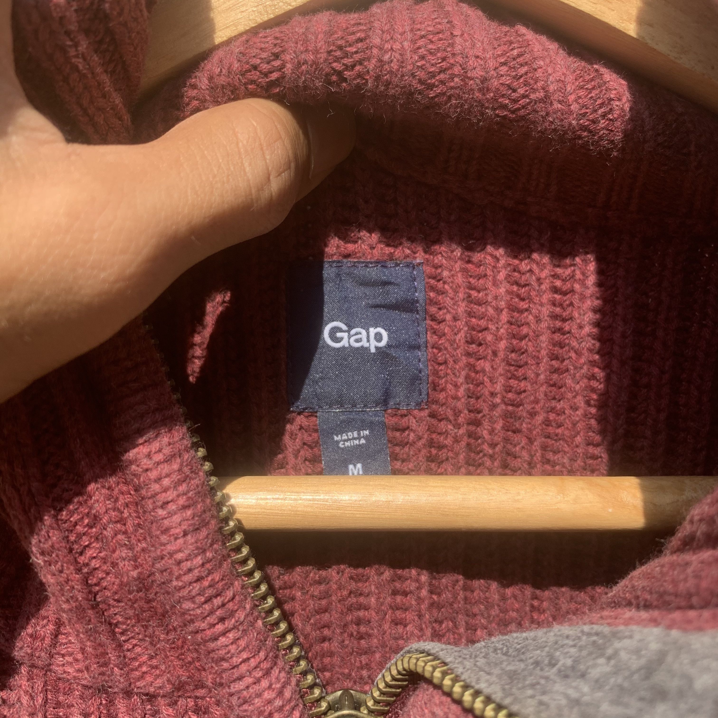 Gap Vintage Gap Mockneck Half Zip Pullover Sweater Size US M / EU 48-50 / 2 - 5 Thumbnail