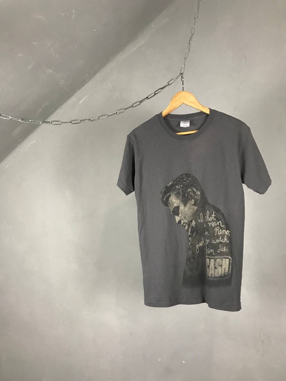 Band Tees Johnny Cash Vintage Rock Band Tee Size US S / EU 44-46 / 1 - 1 Thumbnail